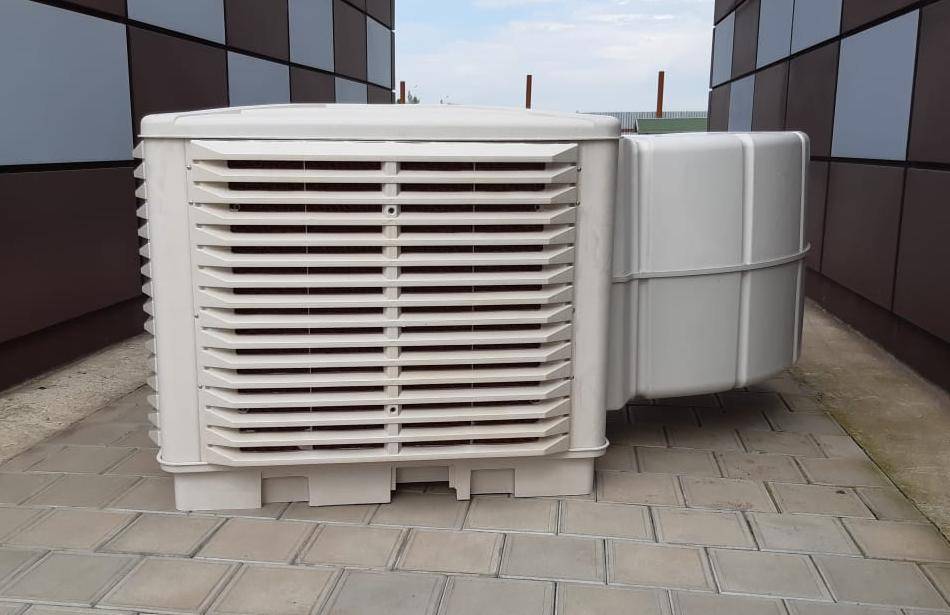 Охладитель-увлажнитель 220V Подача воздуха нижняя.. Фото 4