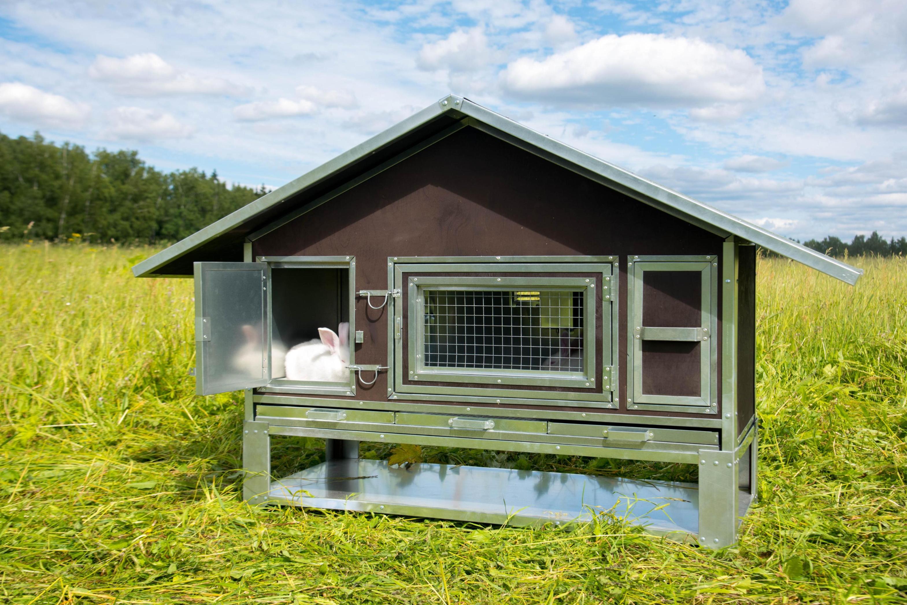 Утепленный отапливаемый крольчатник "Бестселлер" М-21. Фото 2