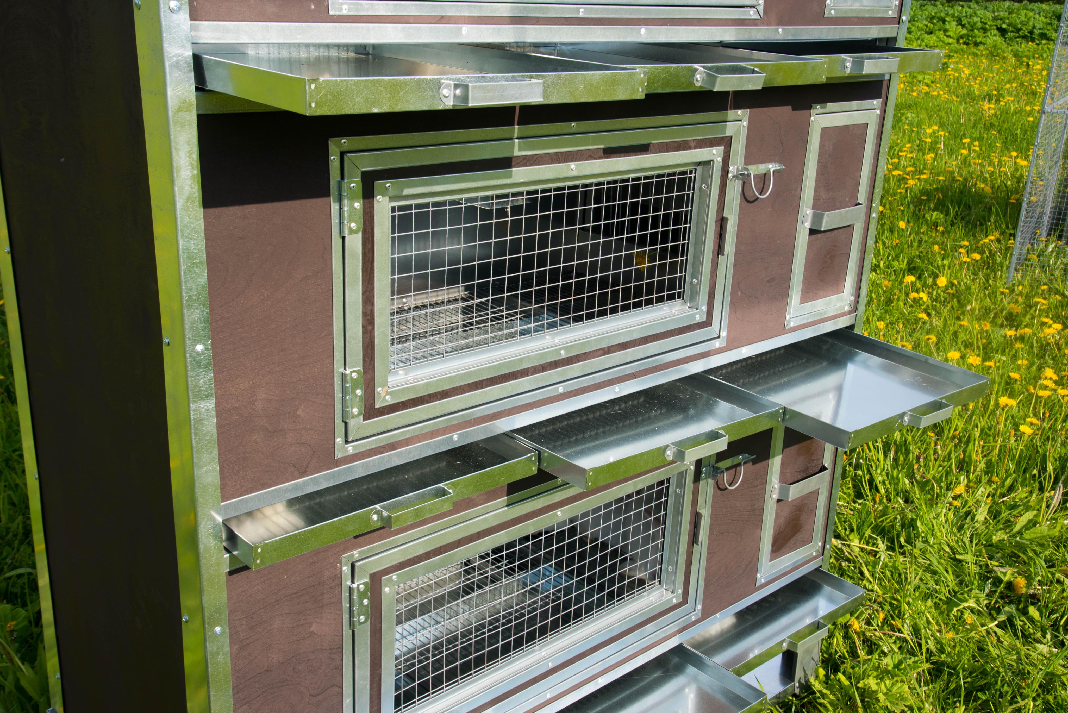 Утепленный отапливаемый крольчатник "Бестселлер" О-13. Фото 5