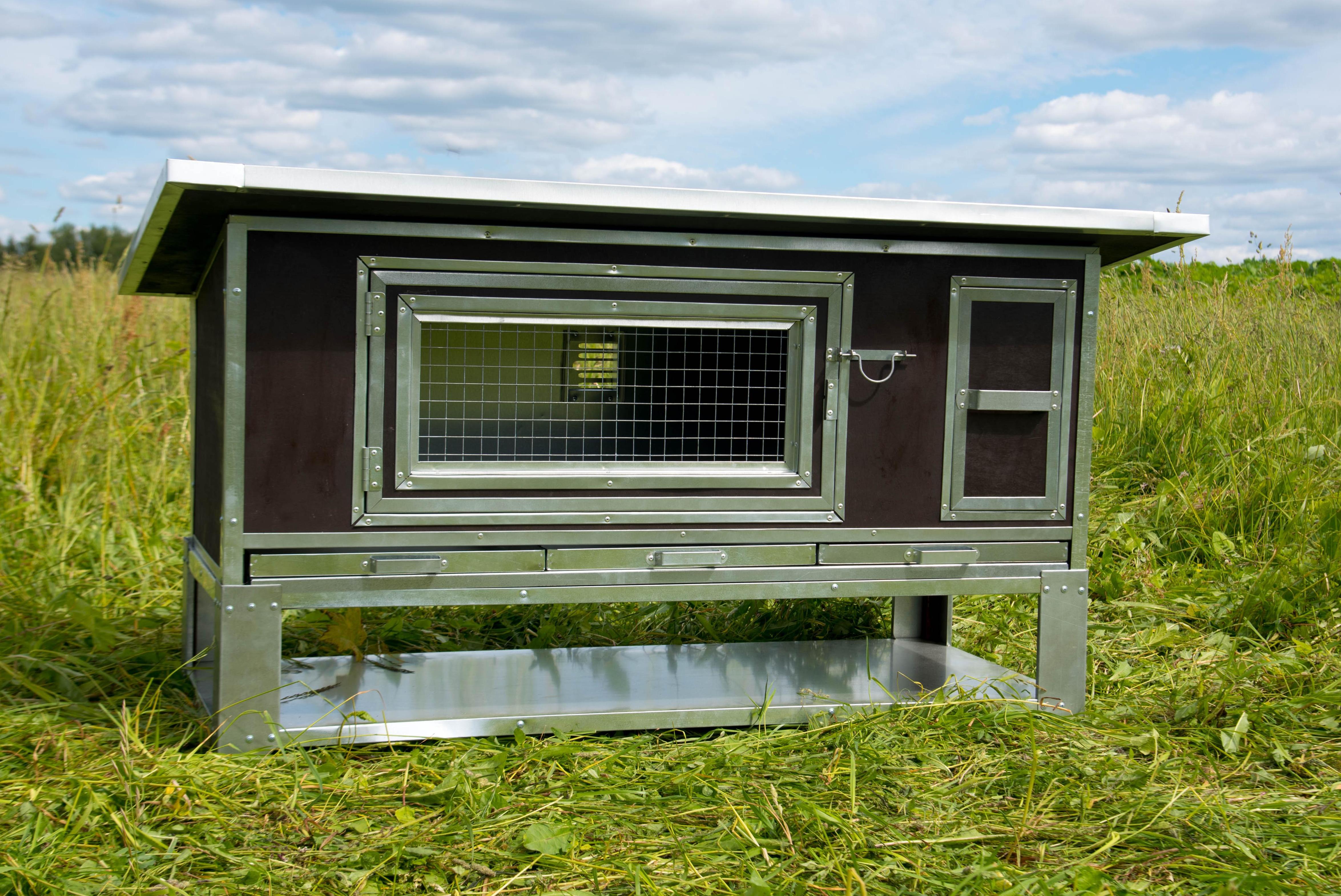 Утепленный отапливаемый крольчатник "Бестселлер" О-11. Фото 8