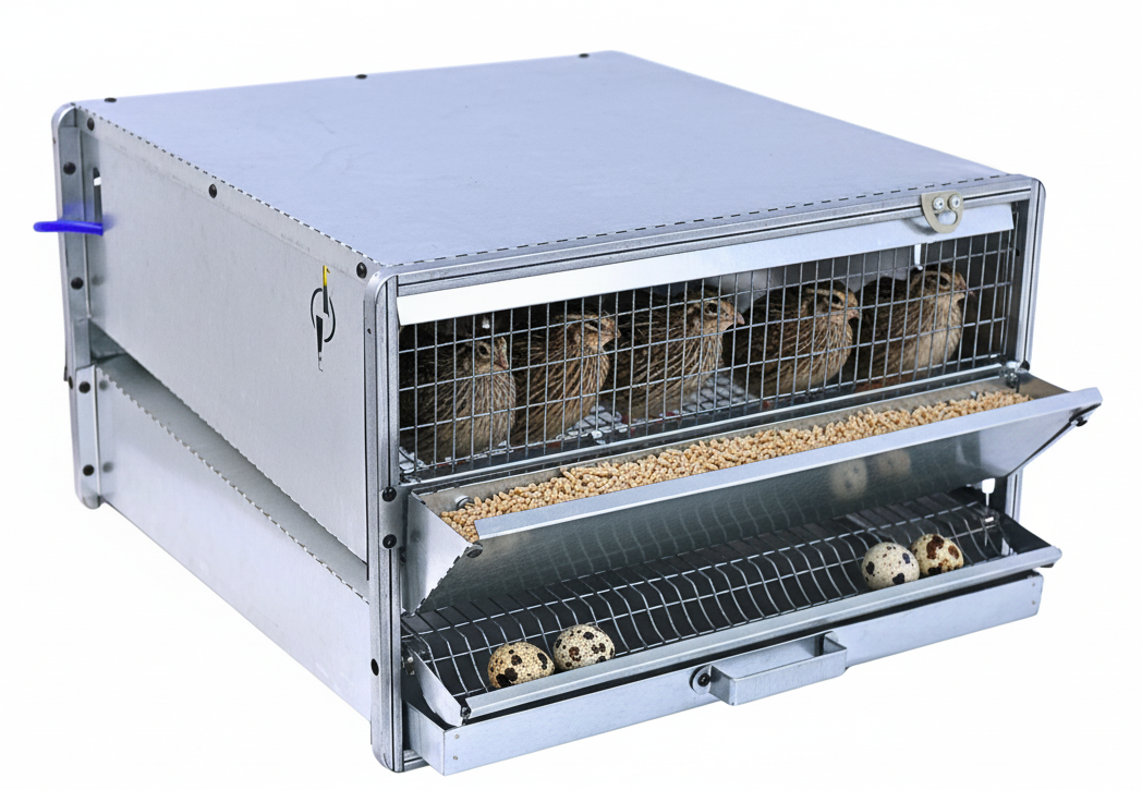 Рамная клетка для перепелов на 60 голов. Фото 21