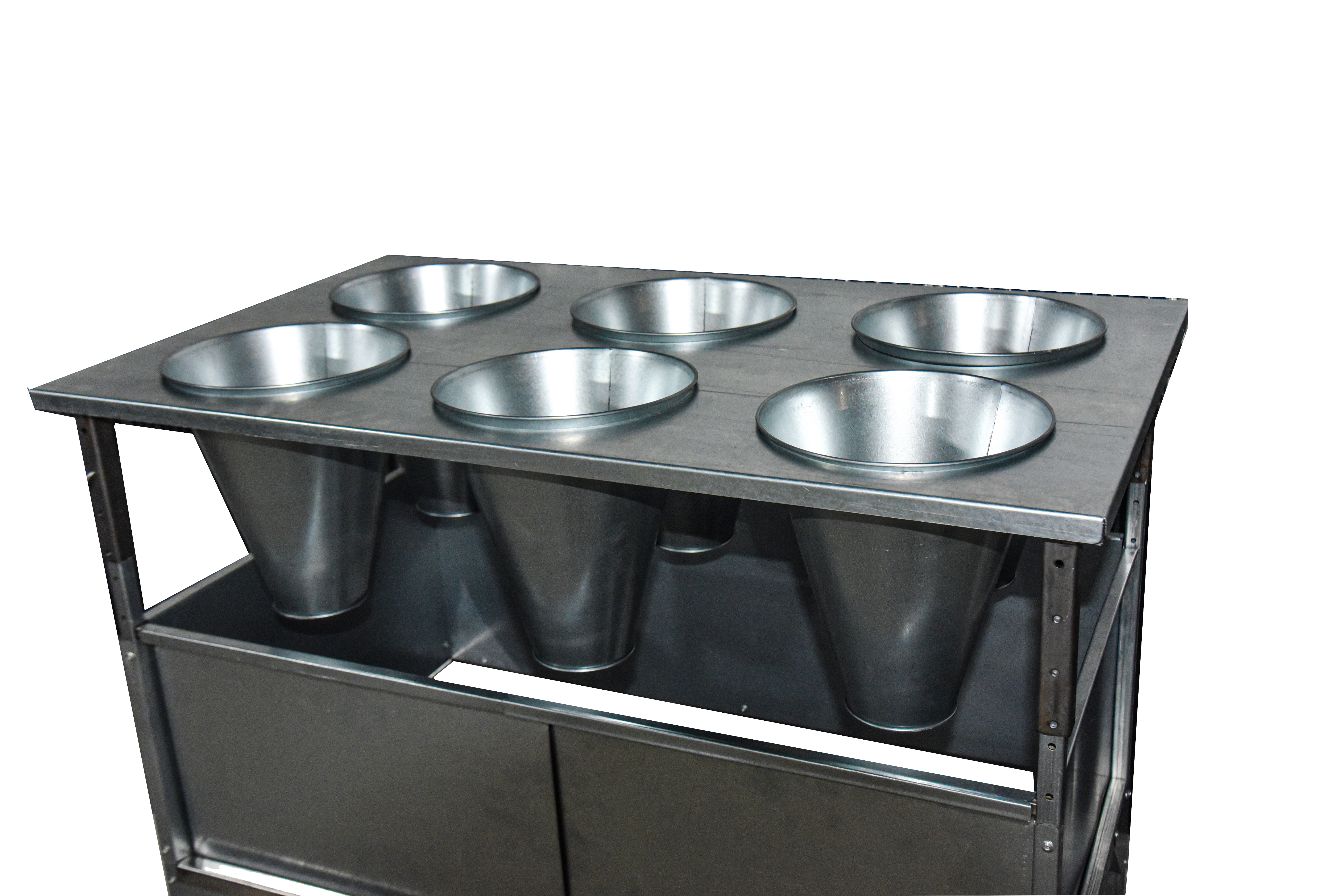 Стойка для конусов с раковиной и ведром "Дватришесть". Фото 2