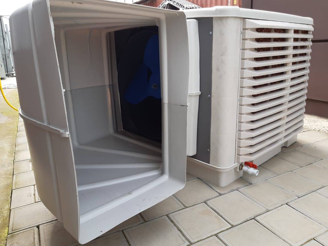 Охладитель-увлажнитель 220V Подача воздуха боковая. Фото 3