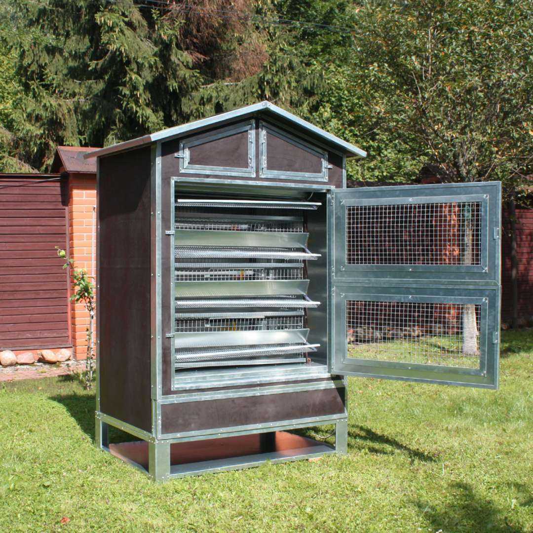 Утепленный отапливаемый уличный птичник "4 сезона" . Фото 3