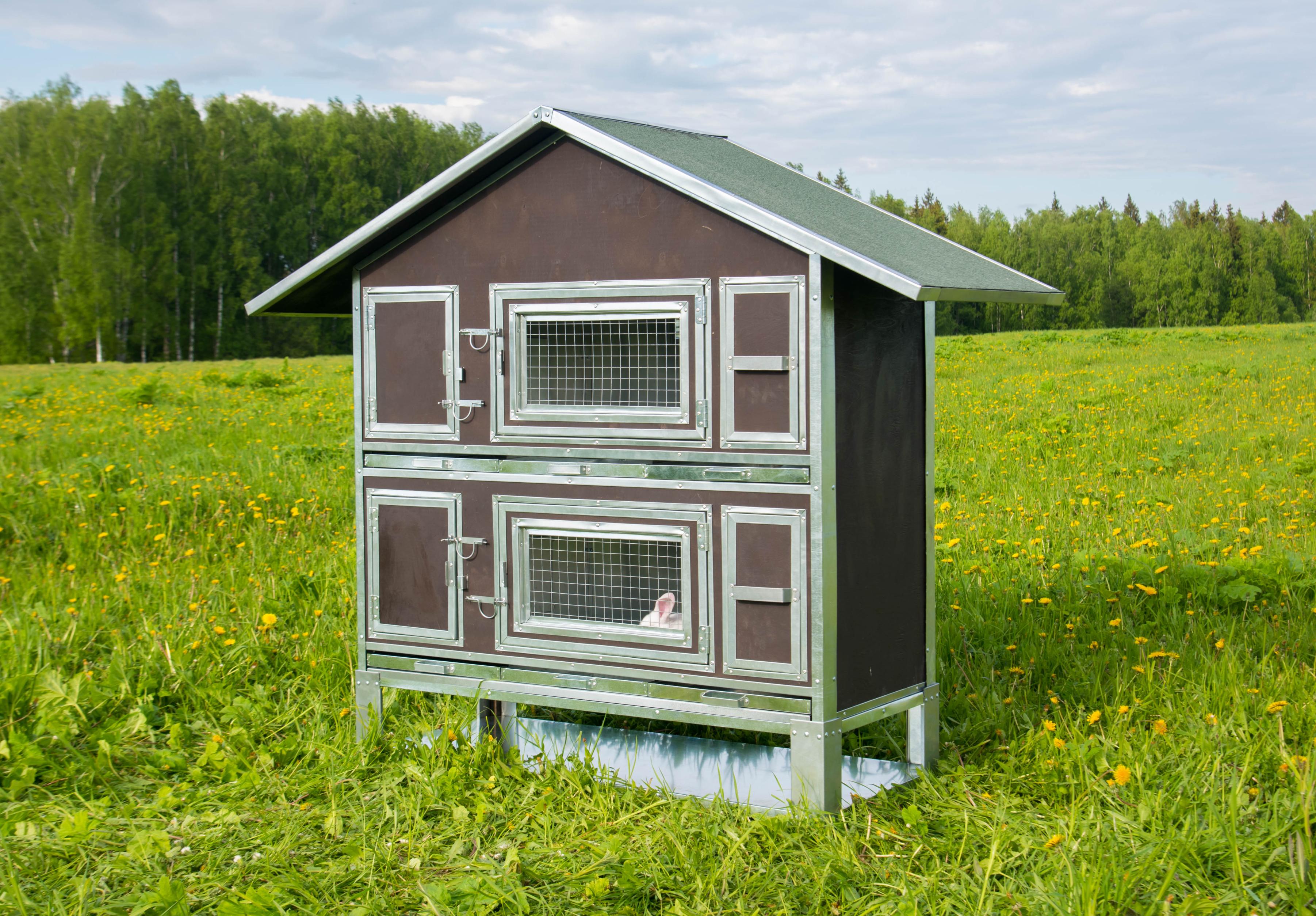 Утепленный отапливаемый крольчатник "Бестселлер" М-22. Фото 10