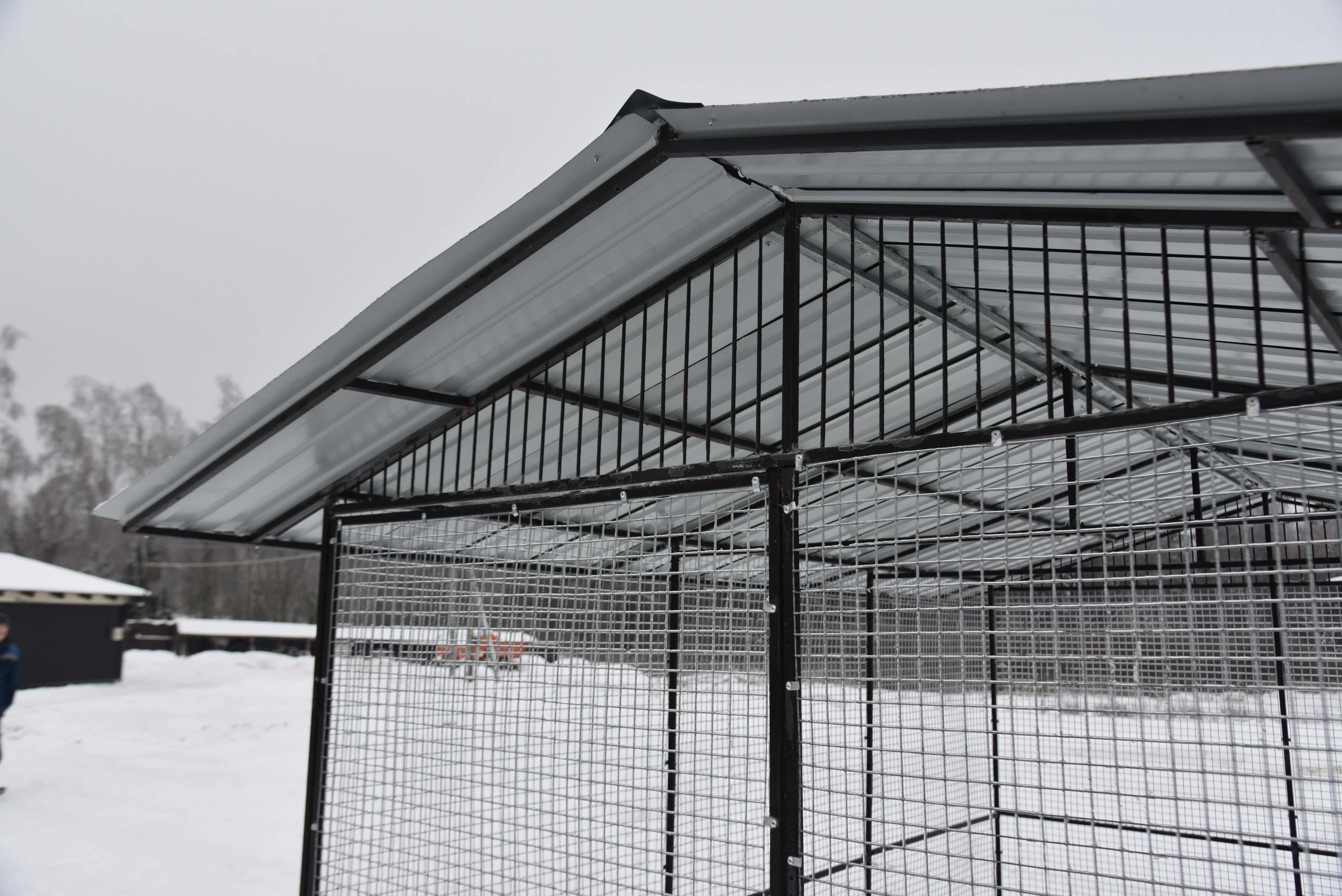 Выгул "Разгуляй" с крышей 2-3-К. Фото 13