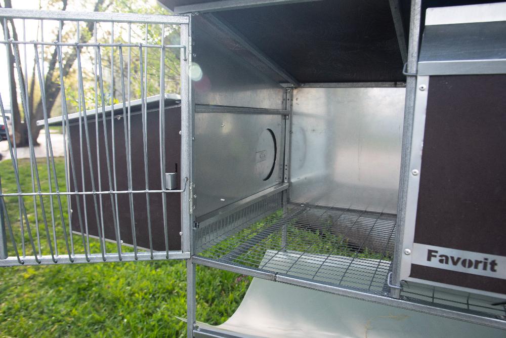 Уличный домик для кроликов "Фаворит" КР1-М-М. Фото 5