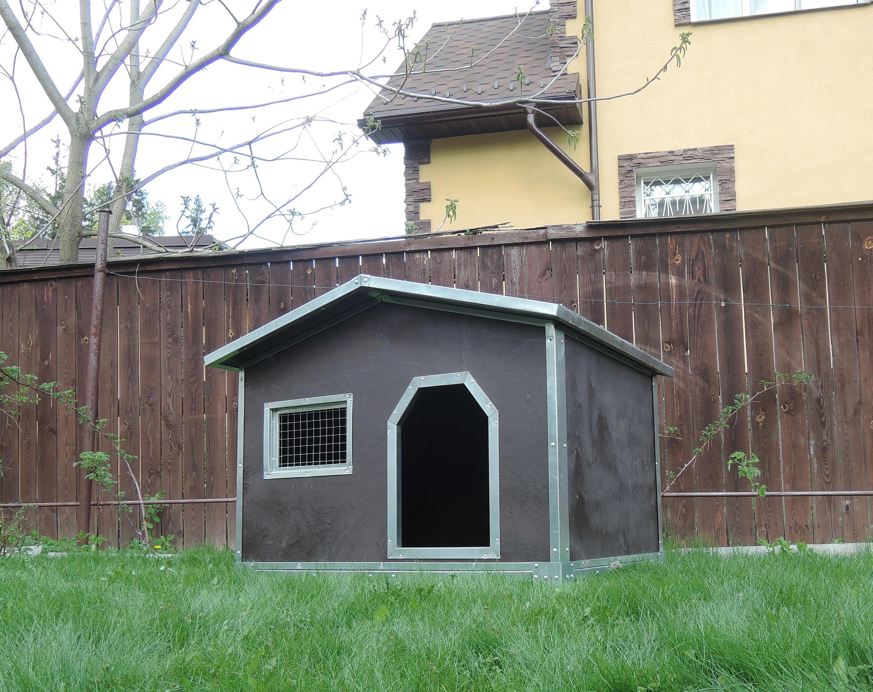 Будка для собак утепленная Л. Фото 8