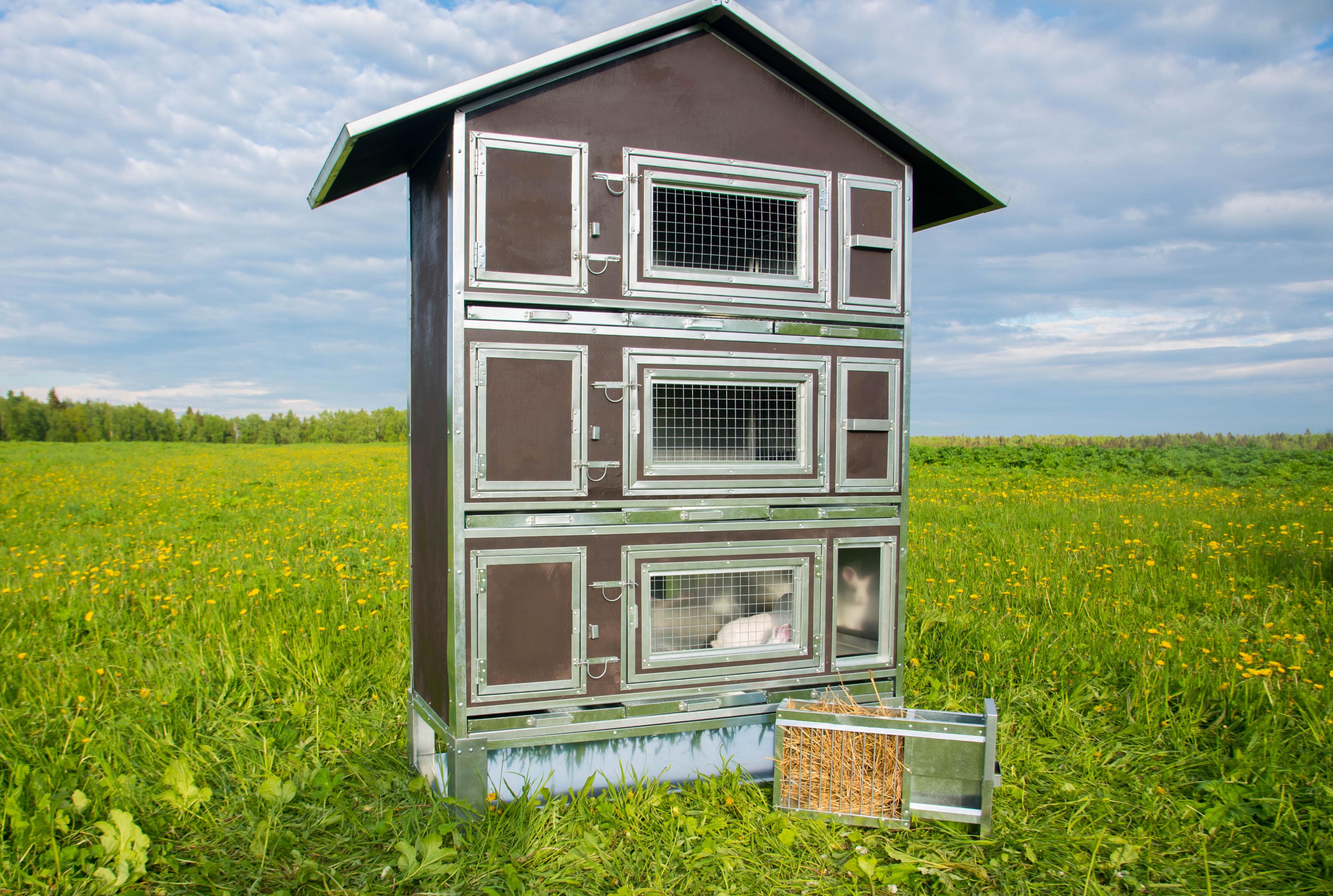 Утепленный отапливаемый крольчатник "Бестселлер" М-23. Фото 4
