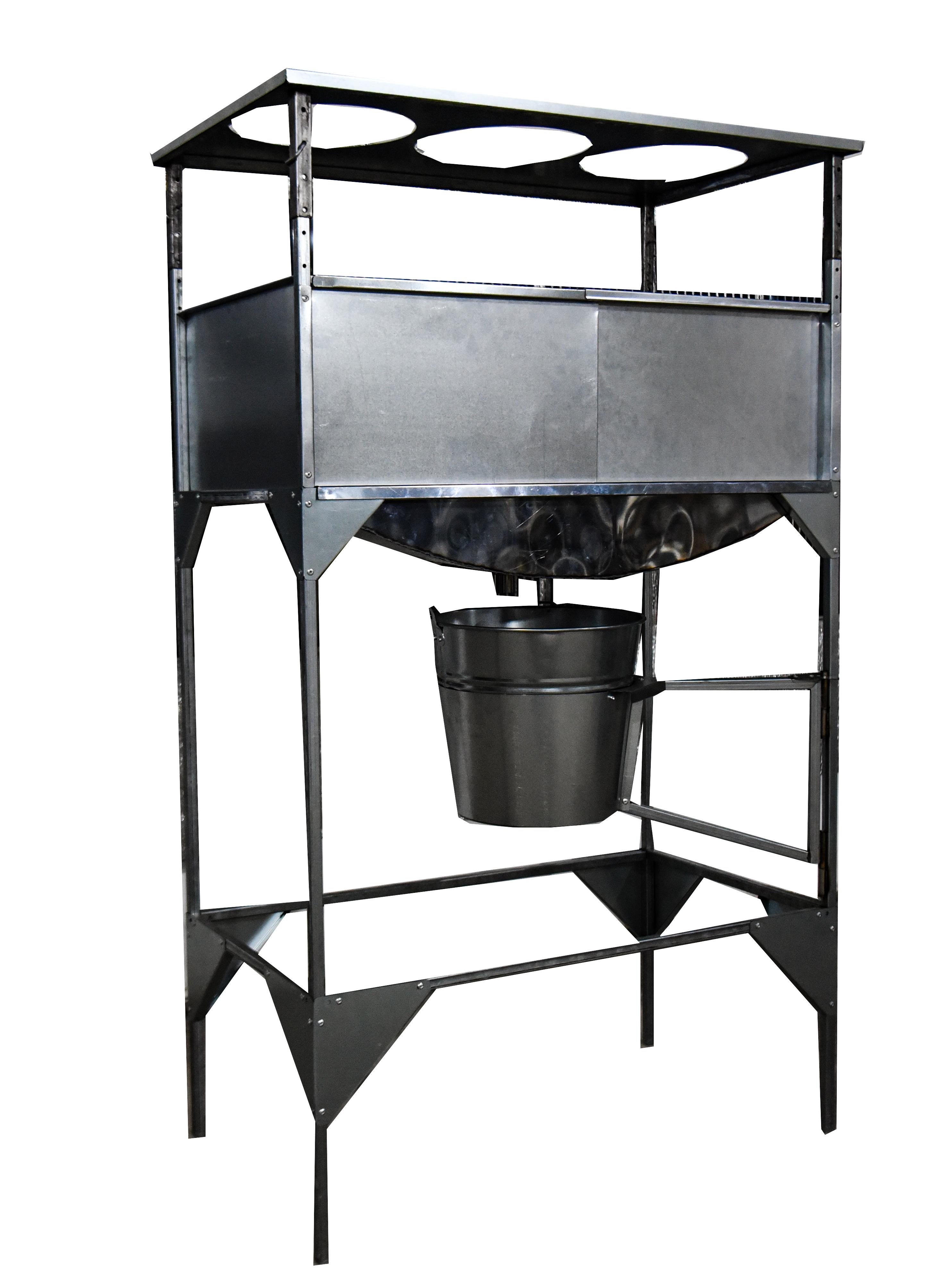 Стойка для конусов с раковиной и ведром "Дватришесть". Фото 12