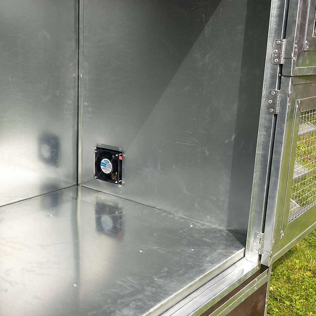 Утепленный отапливаемый уличный птичник "4 сезона" . Фото 10