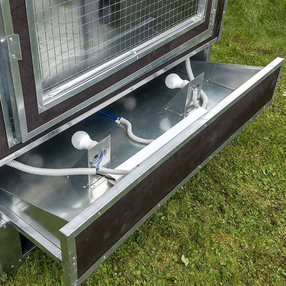 Утепленный отапливаемый уличный птичник "4 сезона" . Фото 7