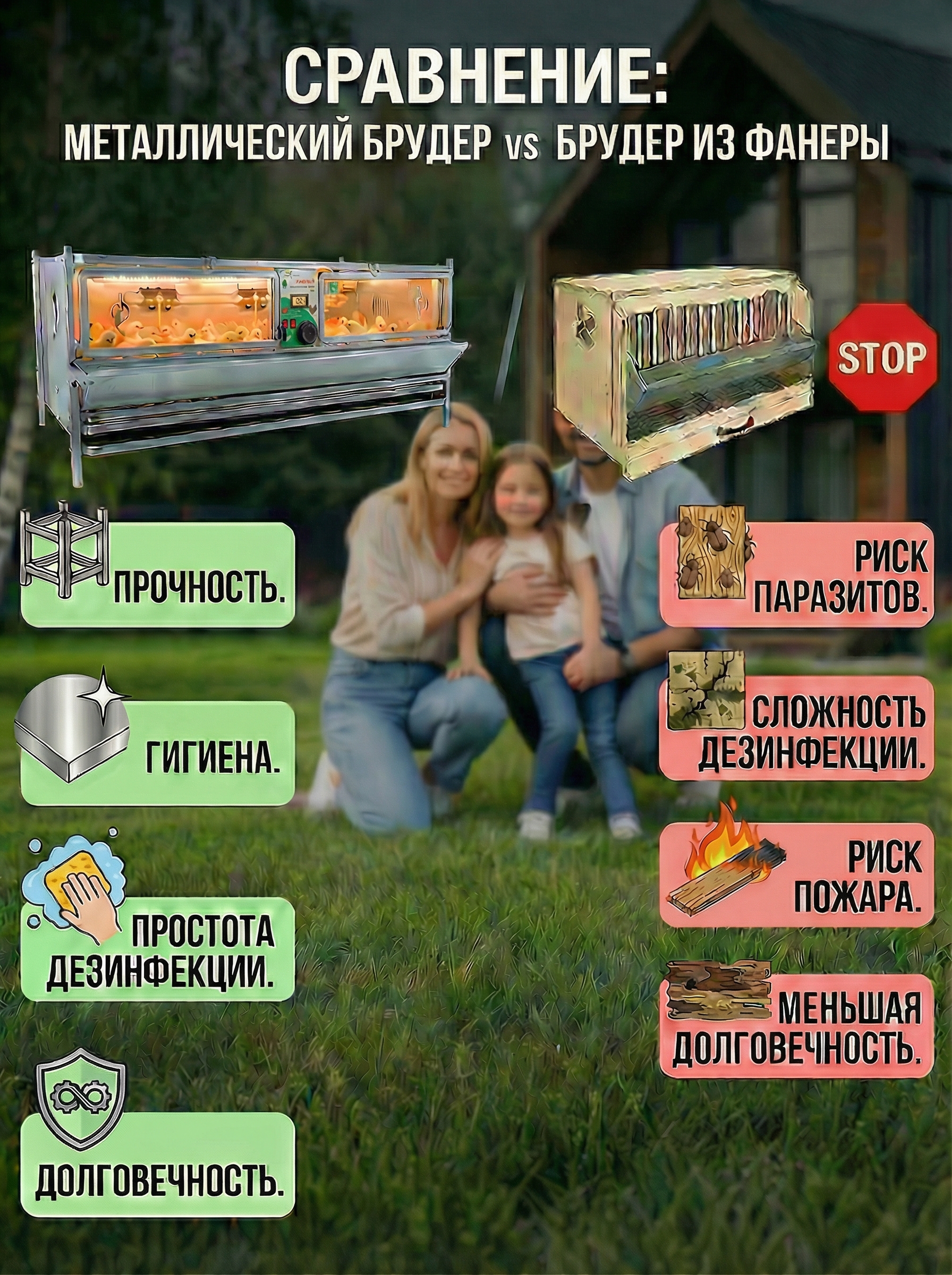 Рамный автоматический брудер 0714 Премиум. Фото 25