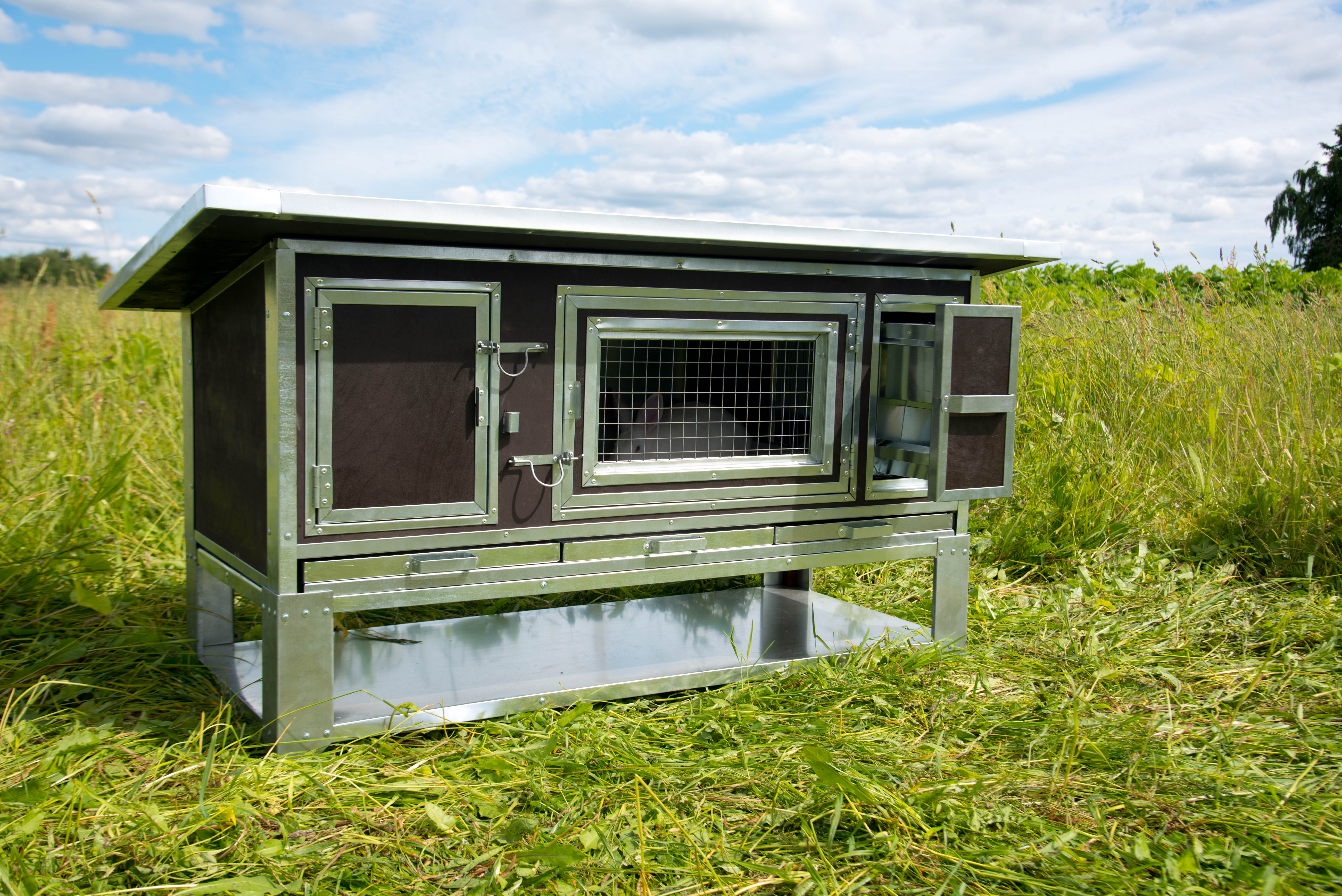 Утепленный отапливаемый крольчатник "Бестселлер" М-11. Фото 9