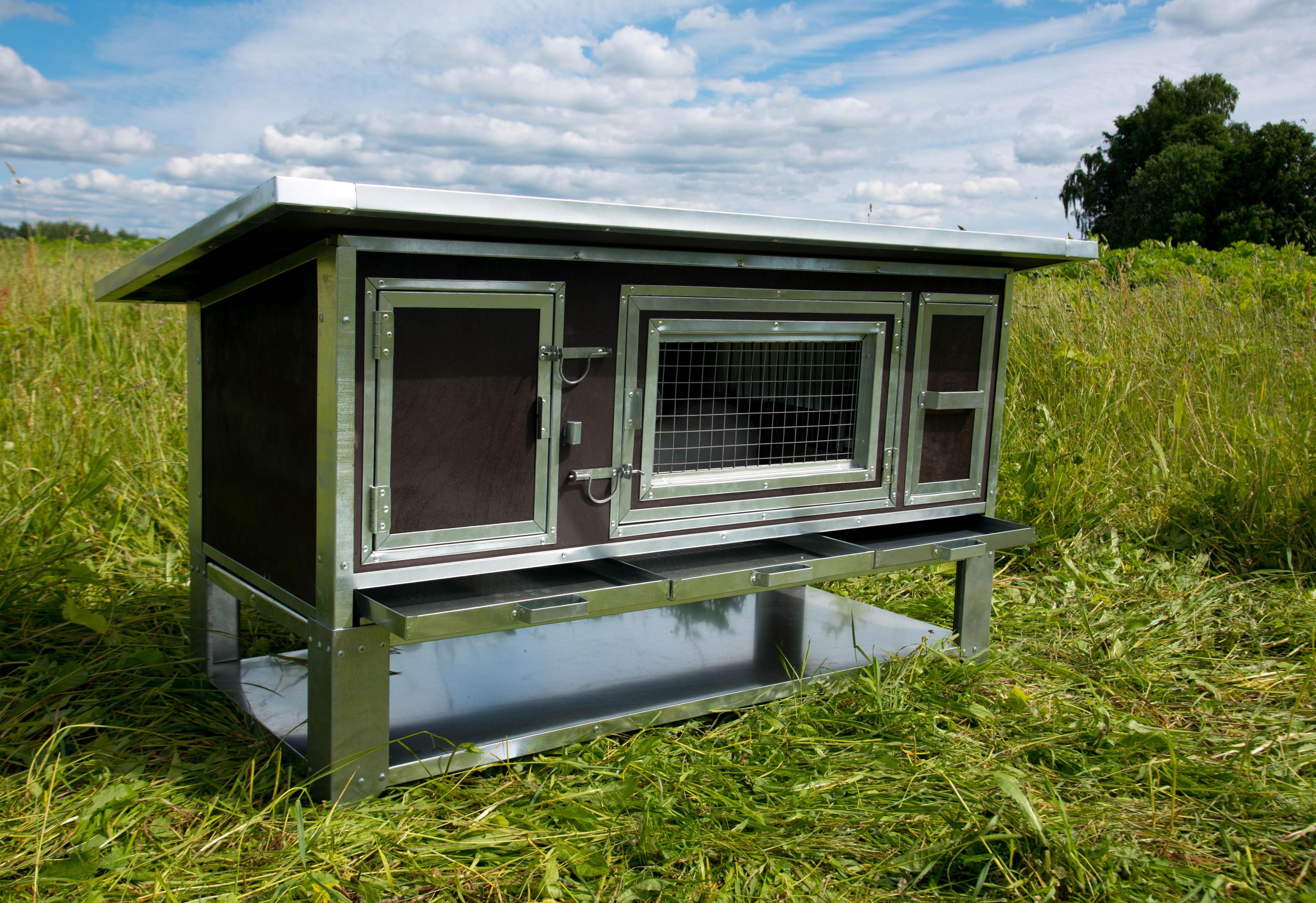 Утепленный отапливаемый крольчатник "Бестселлер" М-11. Фото 4