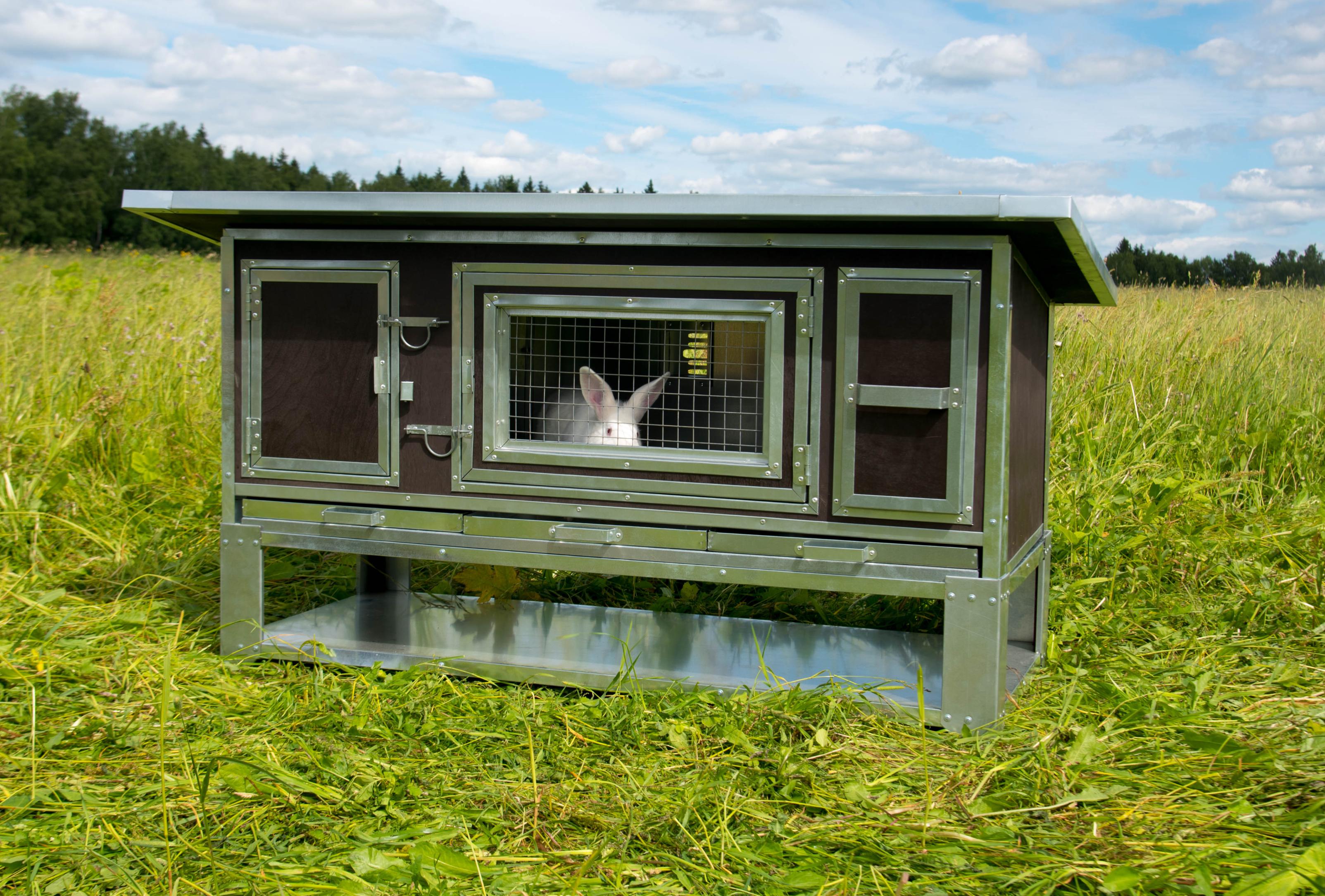 Утепленный отапливаемый крольчатник "Бестселлер" М-11. Фото 1
