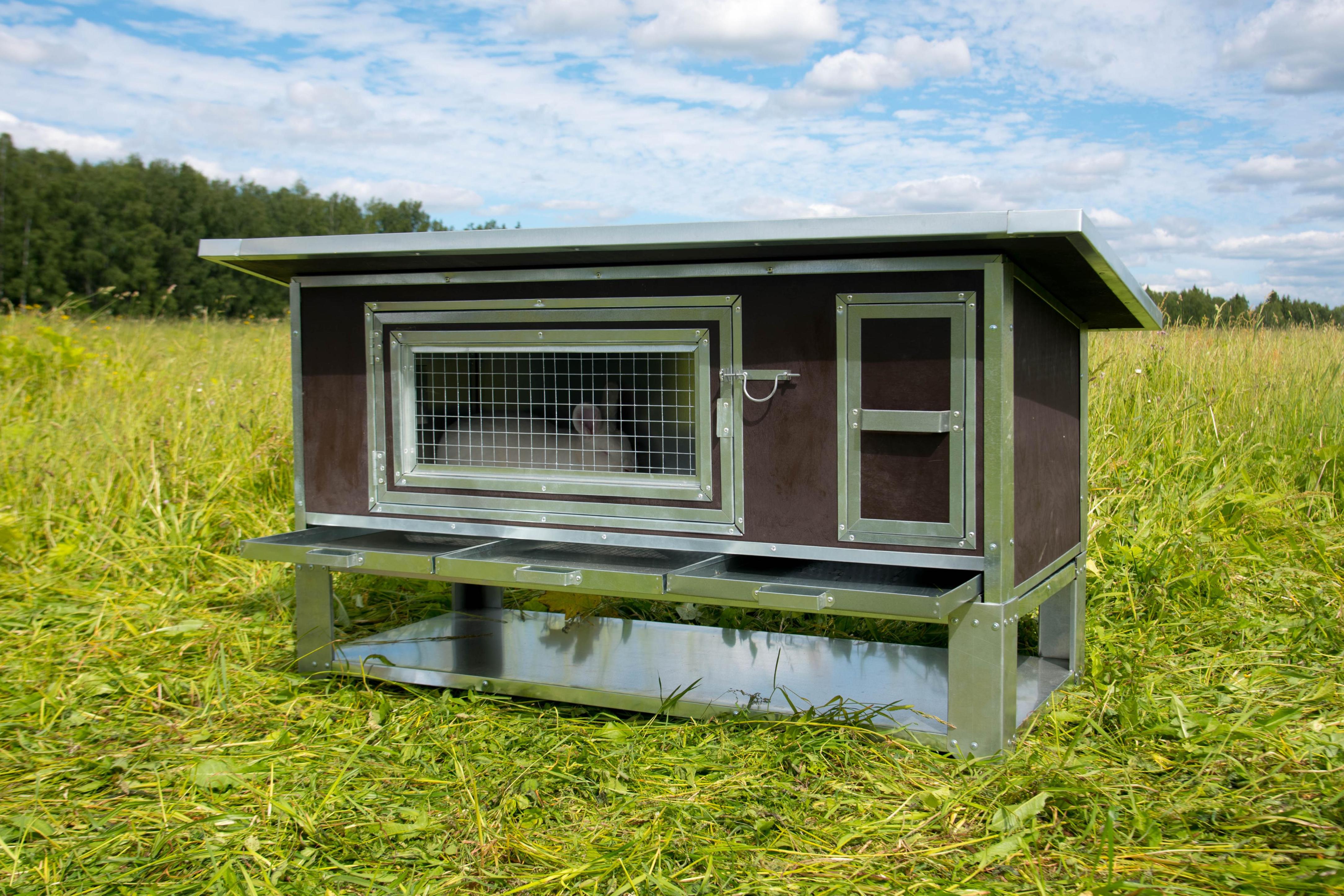 Утепленный отапливаемый крольчатник "Бестселлер" О-11. Фото 9