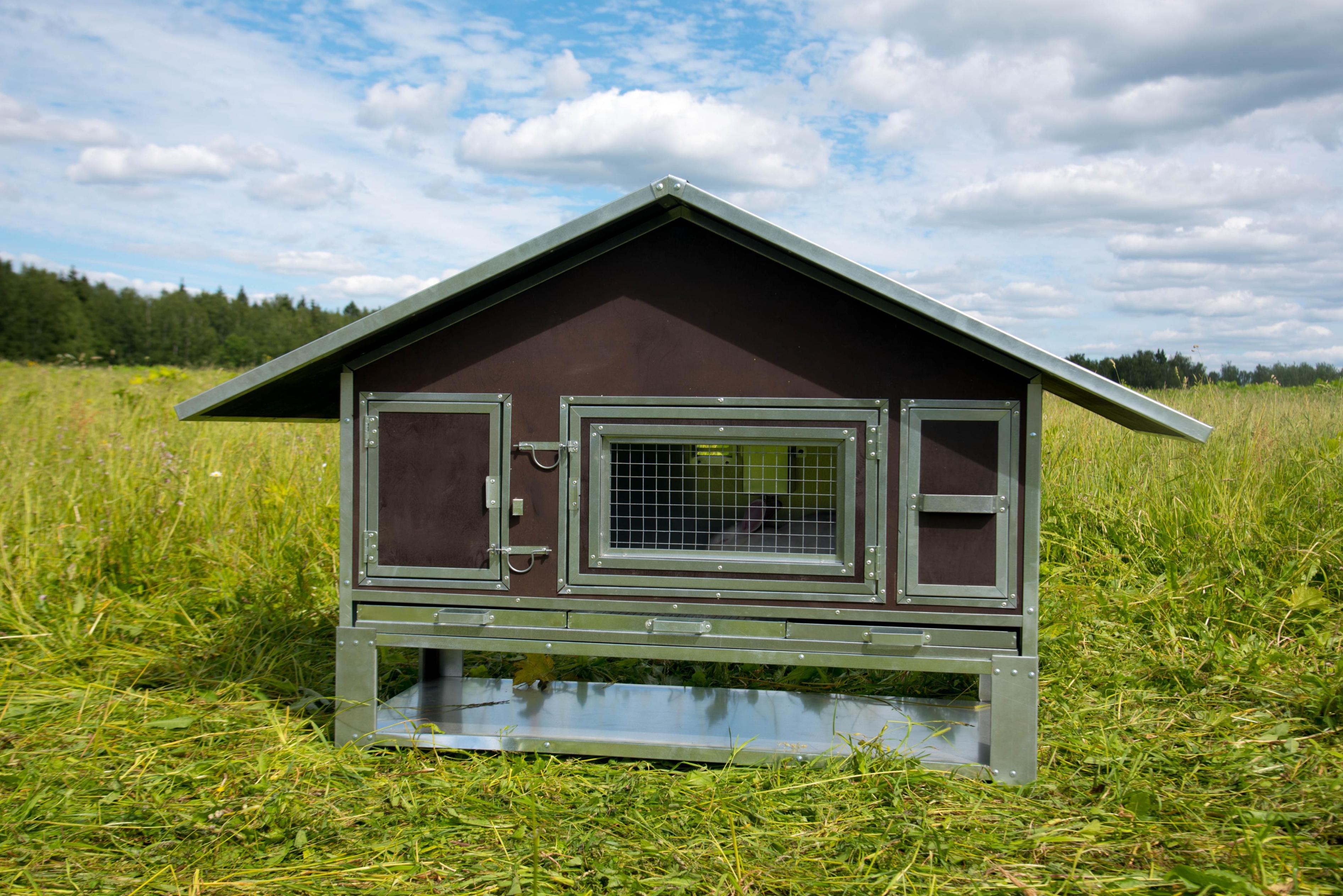 Утепленный отапливаемый крольчатник "Бестселлер" М-21. Фото 1