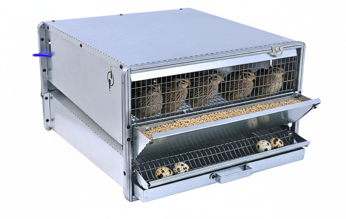 Рамная клетка для перепелов на 90 голов . Фото 21