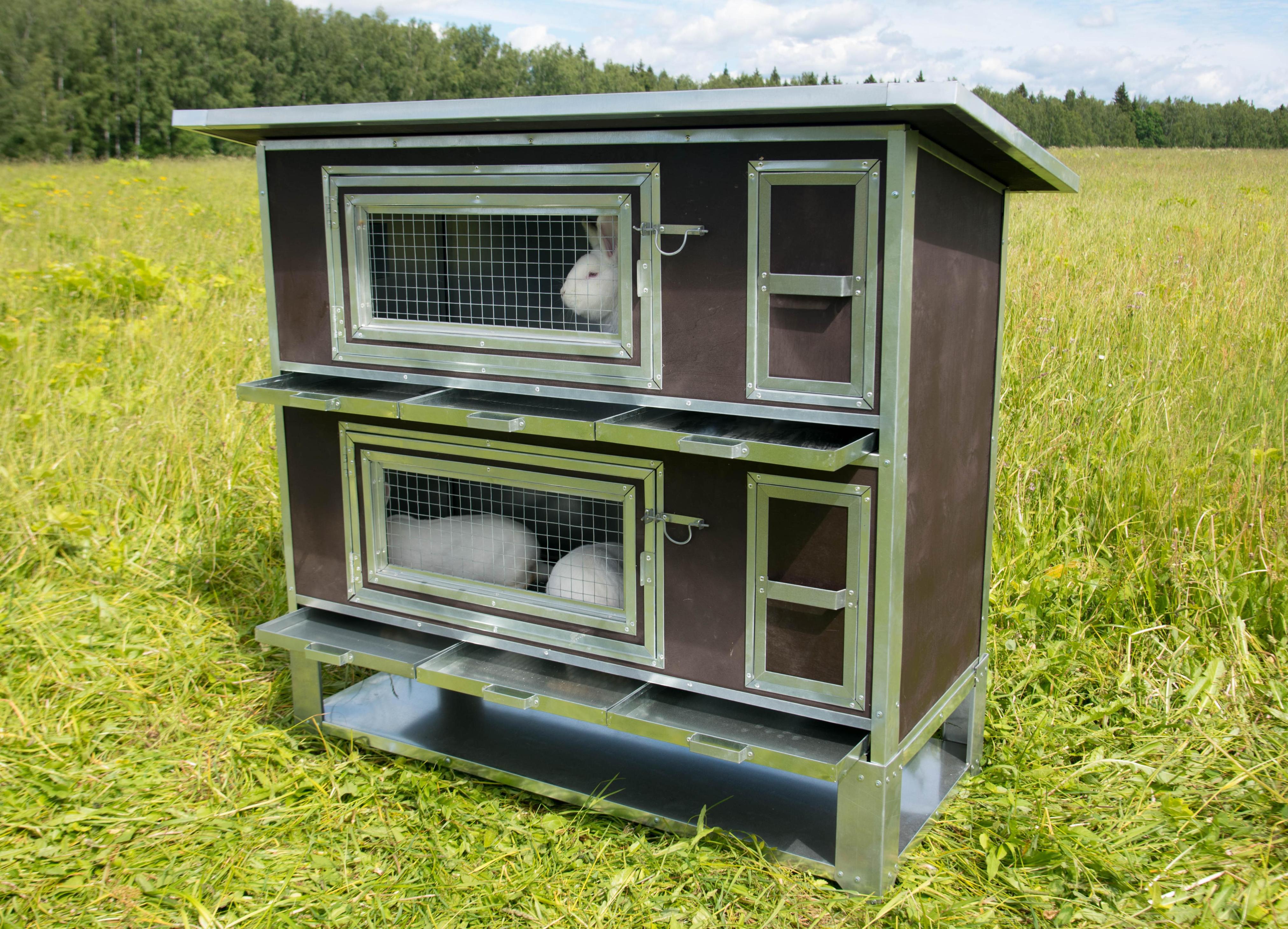 Утепленный отапливаемый крольчатник "Бестселлер" О-12. Фото 8