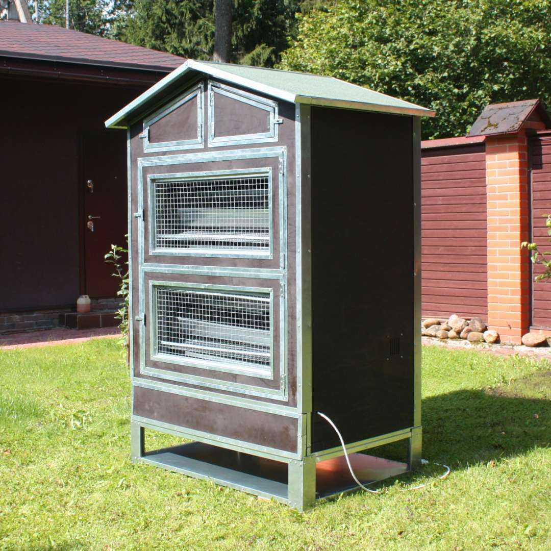 Утепленный отапливаемый уличный птичник "4 сезона" . Фото 2