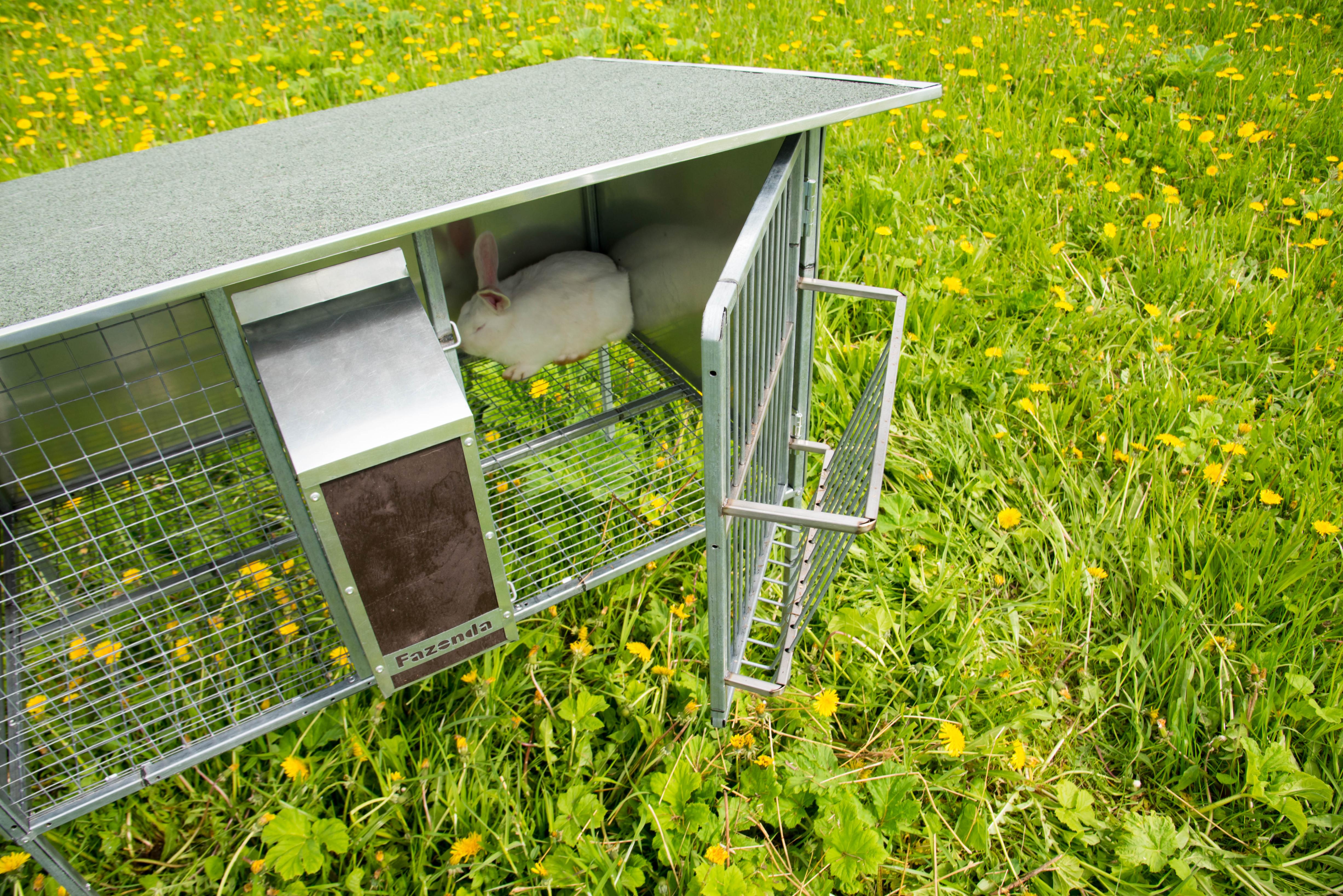 Уличный домик для кроликов "Фазенда" КО-2. Фото 10