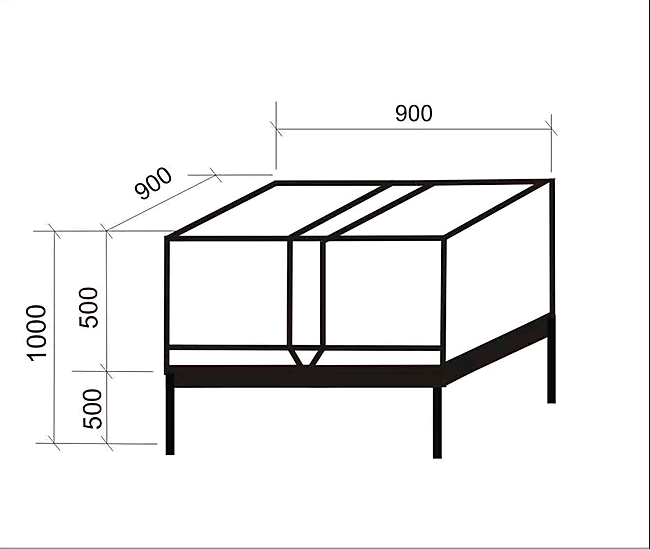 Клетка для кроликов 2-1. Фото 1