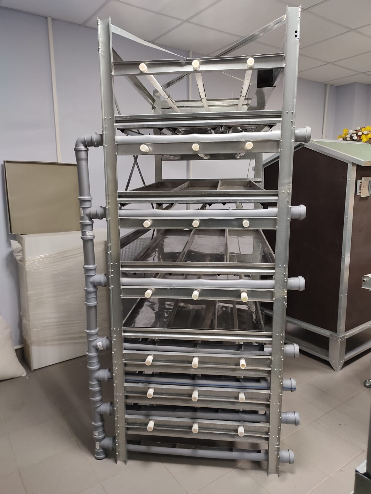 Гидропонная установка для зелёного корма. Фото 11