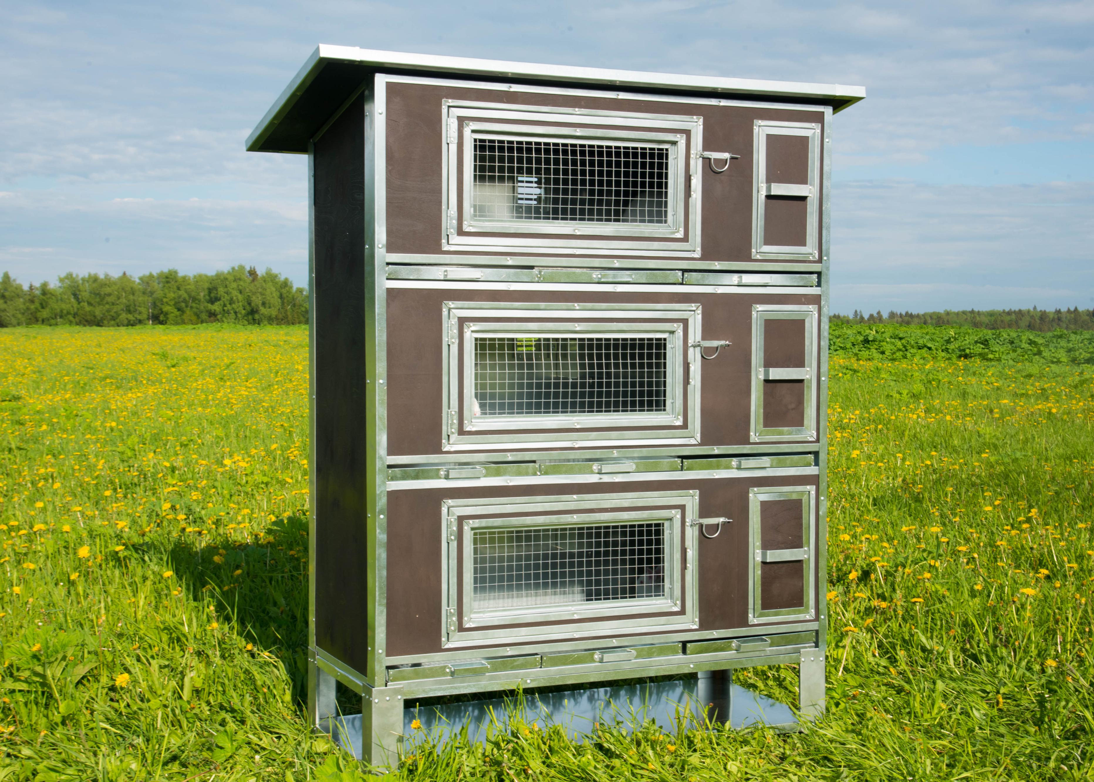 Утепленный отапливаемый крольчатник "Бестселлер" О-13. Фото 2