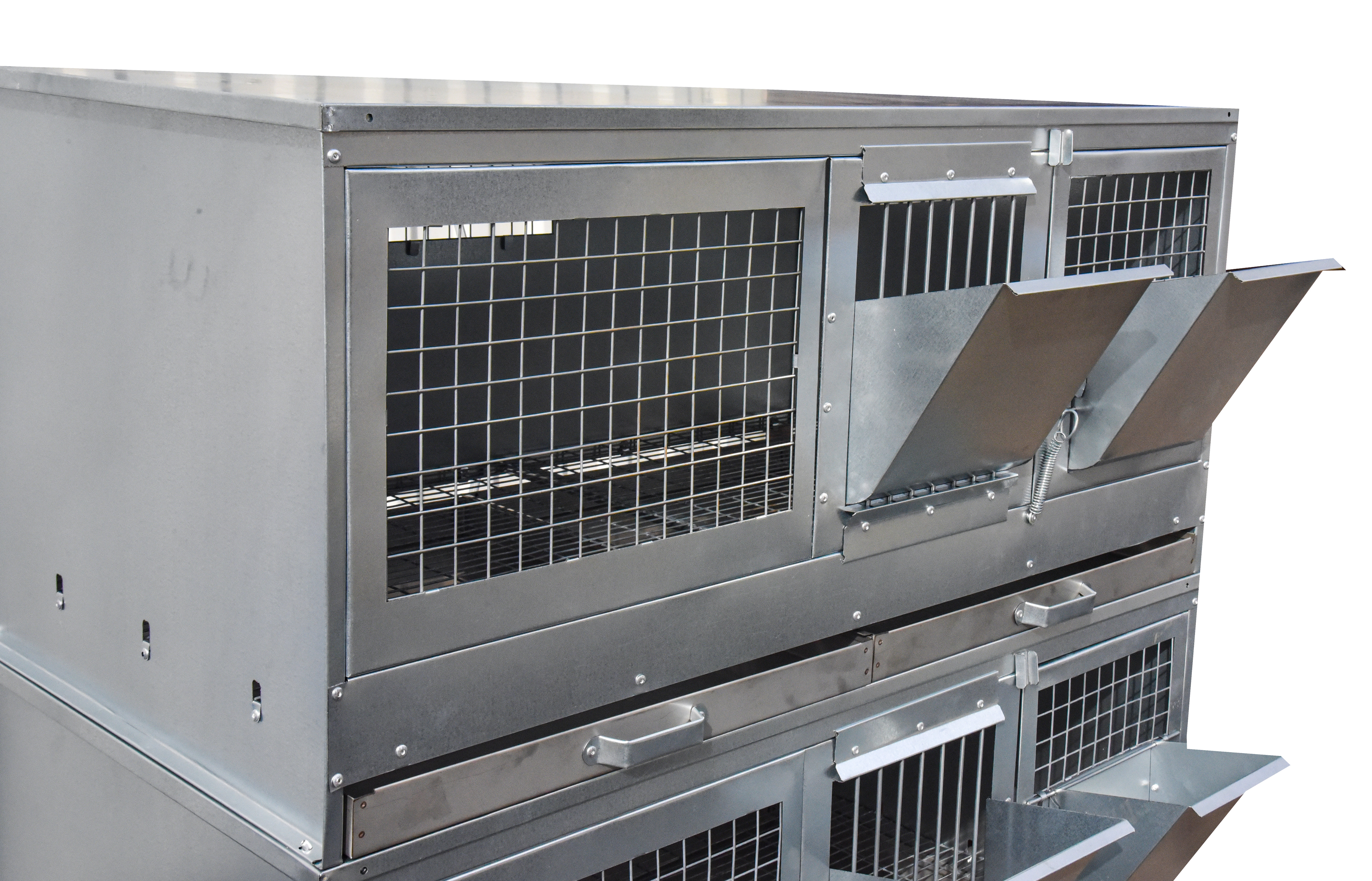 Клетка для откорма кроликов "ПРОФЕССИОНАЛ"-95-КО-3. Фото 4