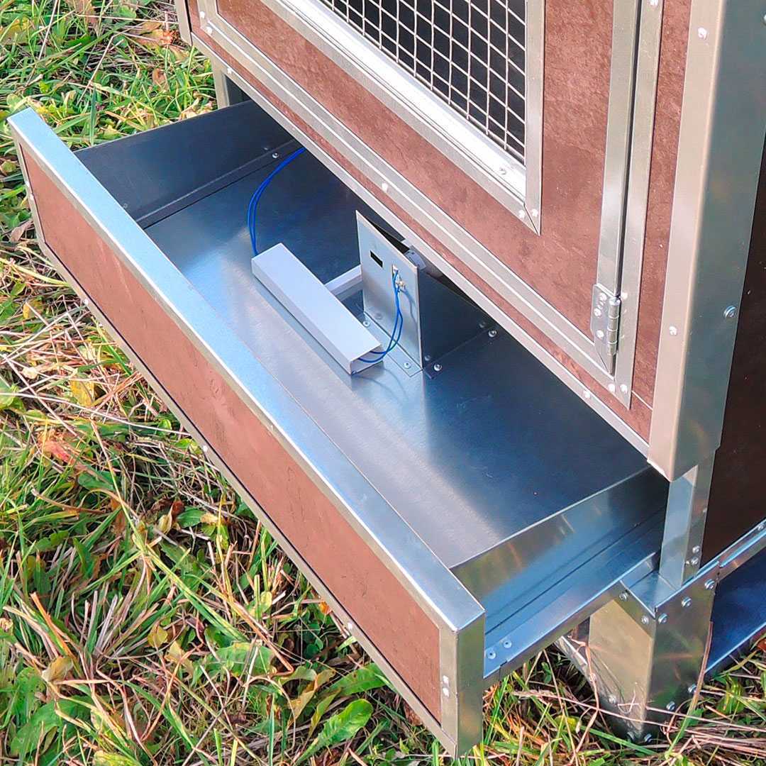 Утепленный отапливаемый уличный птичник "4 сезона мини" . Фото 11