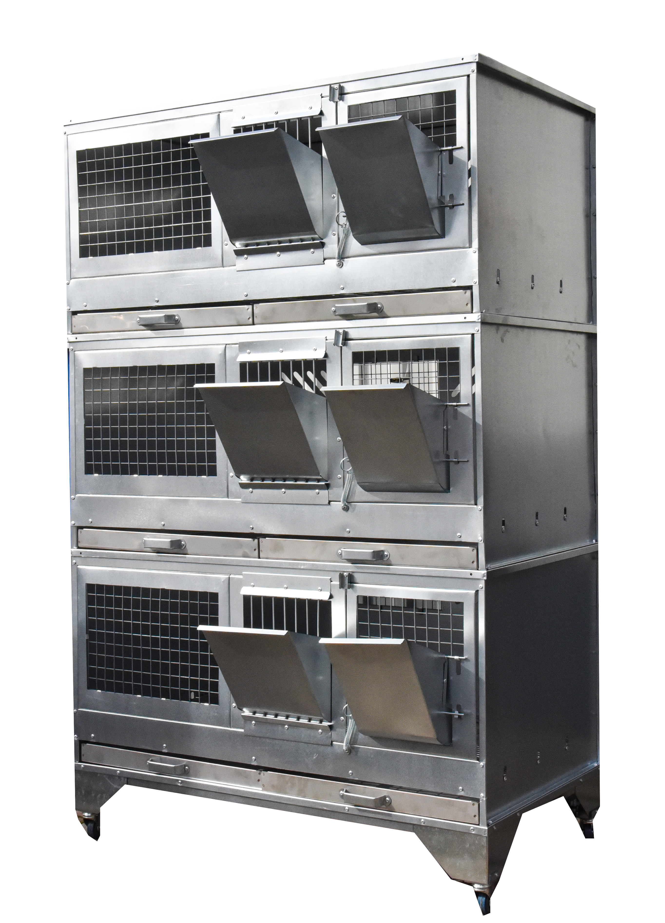 Клетка для откорма кроликов "ПРОФЕССИОНАЛ"-95-КО-3. Фото 2