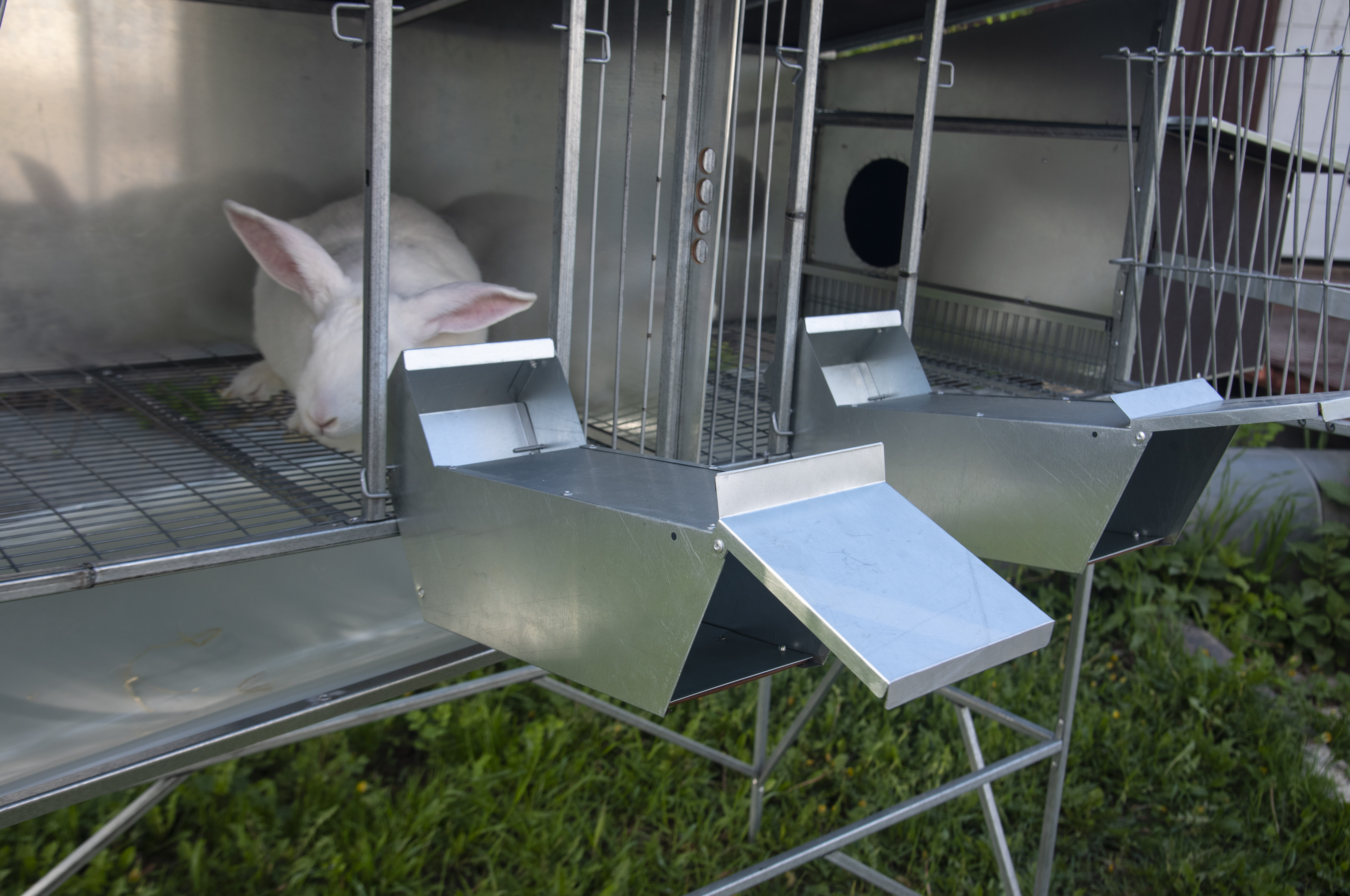 Уличный домик для кроликов "Фаворит" КР1-М-О. Фото 8