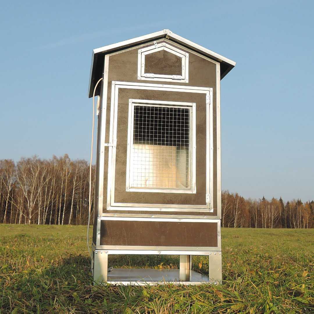 Утепленный отапливаемый уличный птичник "4 сезона мини" . Фото 3