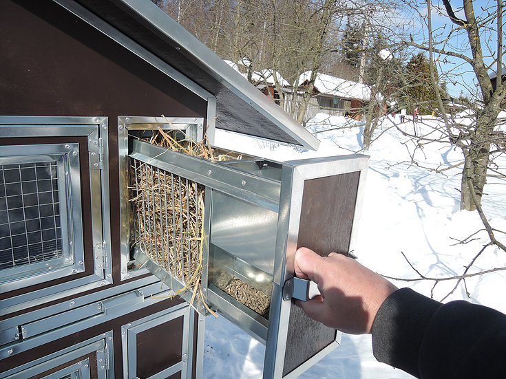 Утепленный отапливаемый крольчатник "Бестселлер" М-12. Фото 21