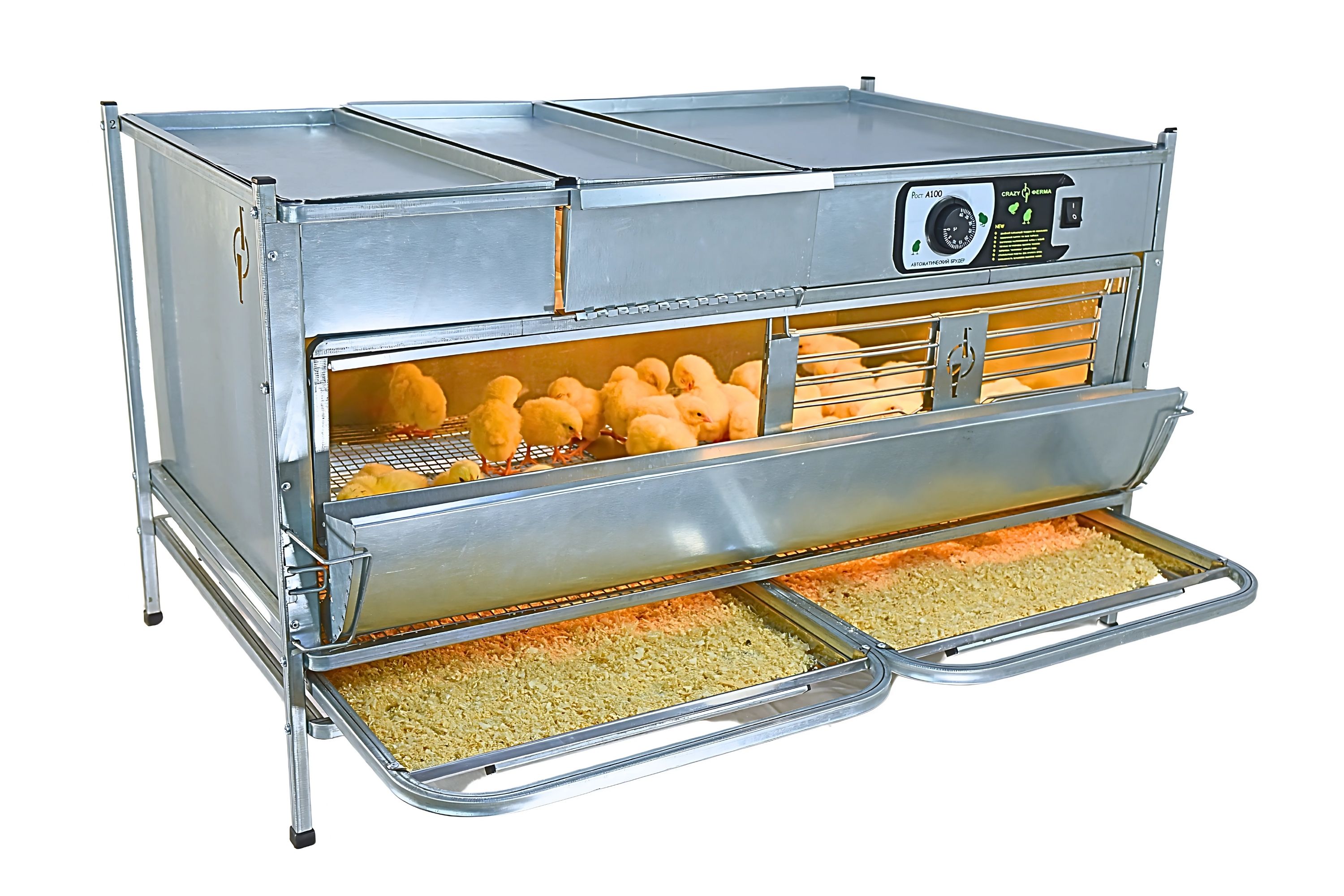 Брудер для цыплят автоматический "Рост А100.3". Фото 5