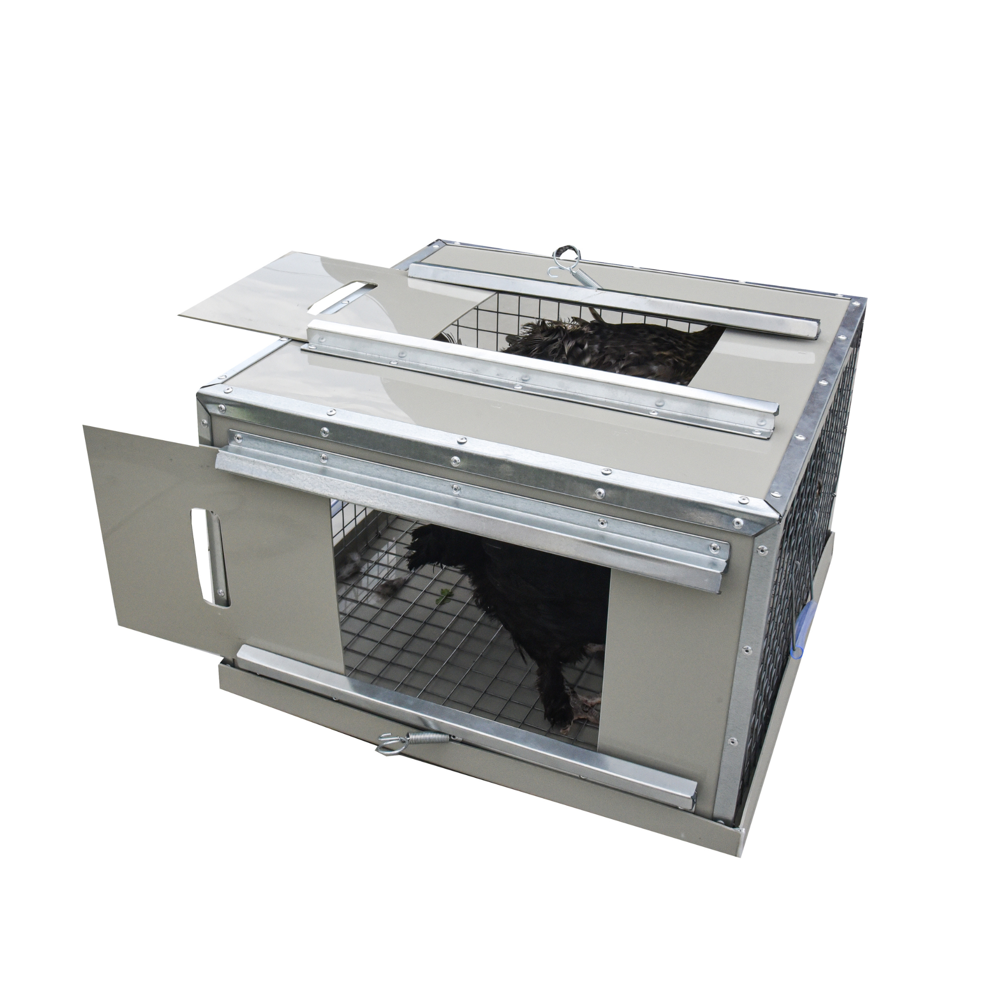 Клетка-переноска для птицы с 2 дверцами. Фото 8