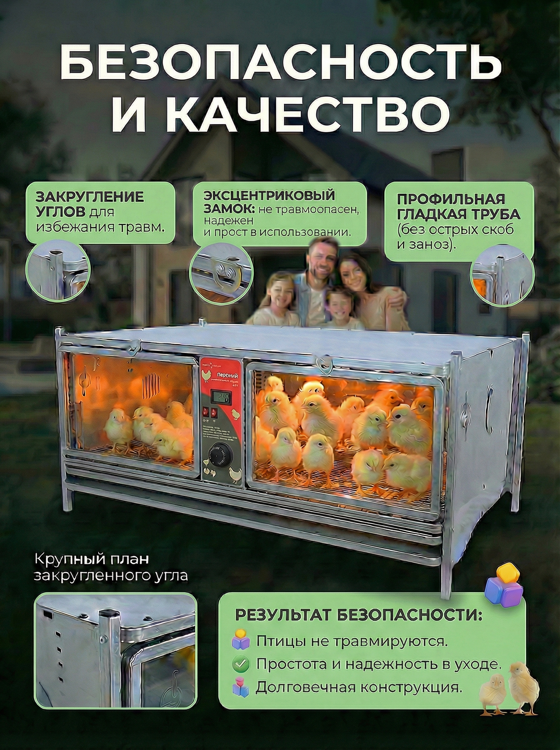 Рамный автоматический брудер 0714 Премиум. Фото 33