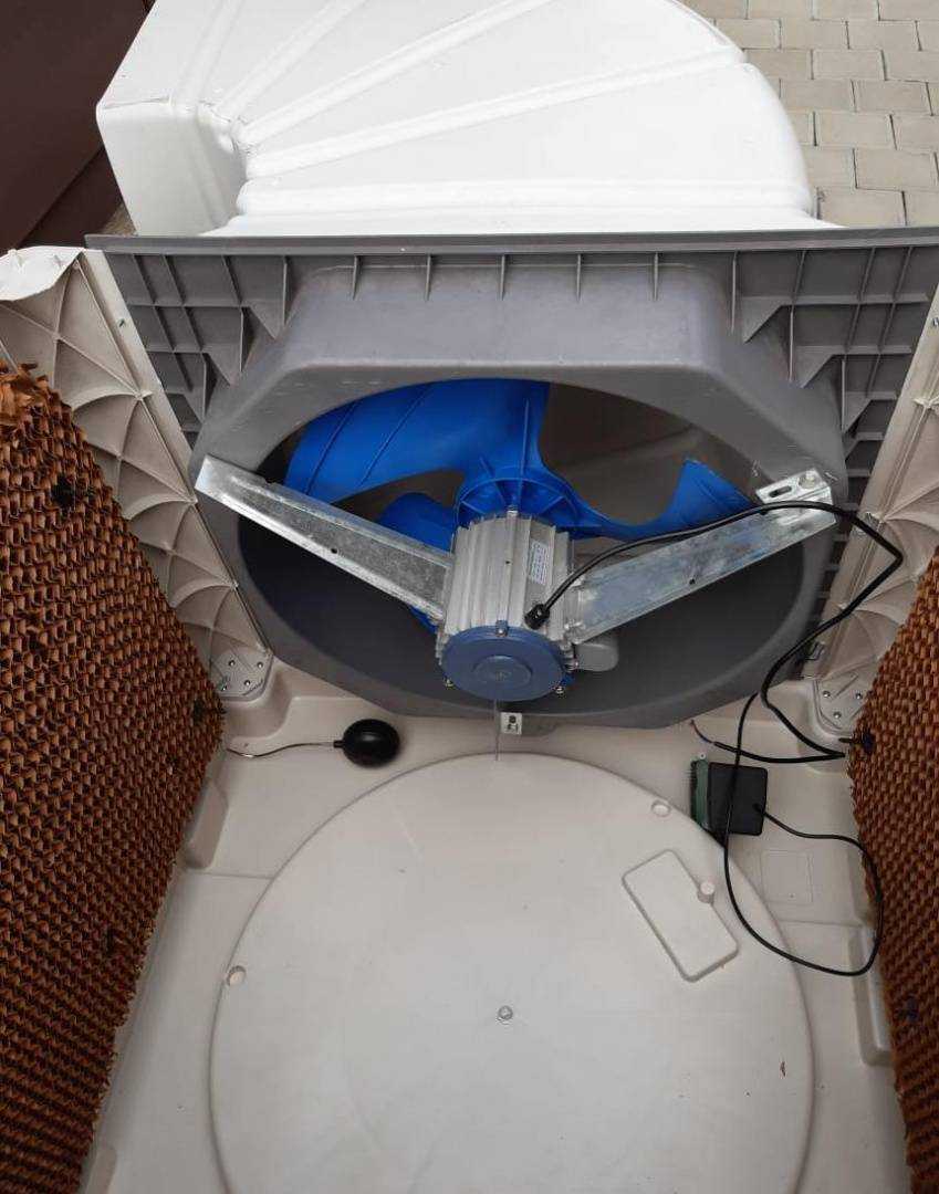 Охладитель-увлажнитель 380V Подача воздуха боковая. Фото 5