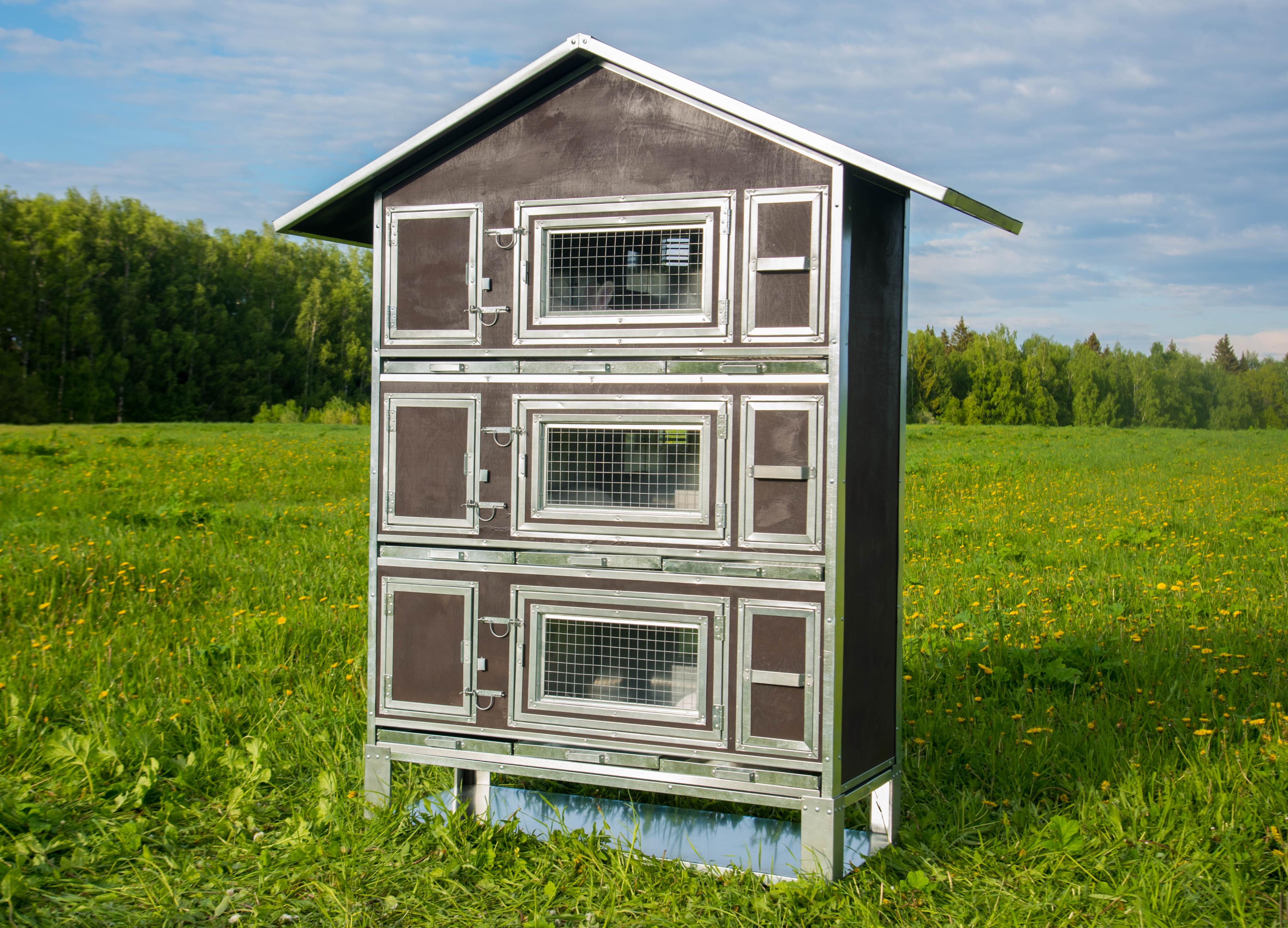 Утепленный отапливаемый крольчатник "Бестселлер" М-23. Фото 1