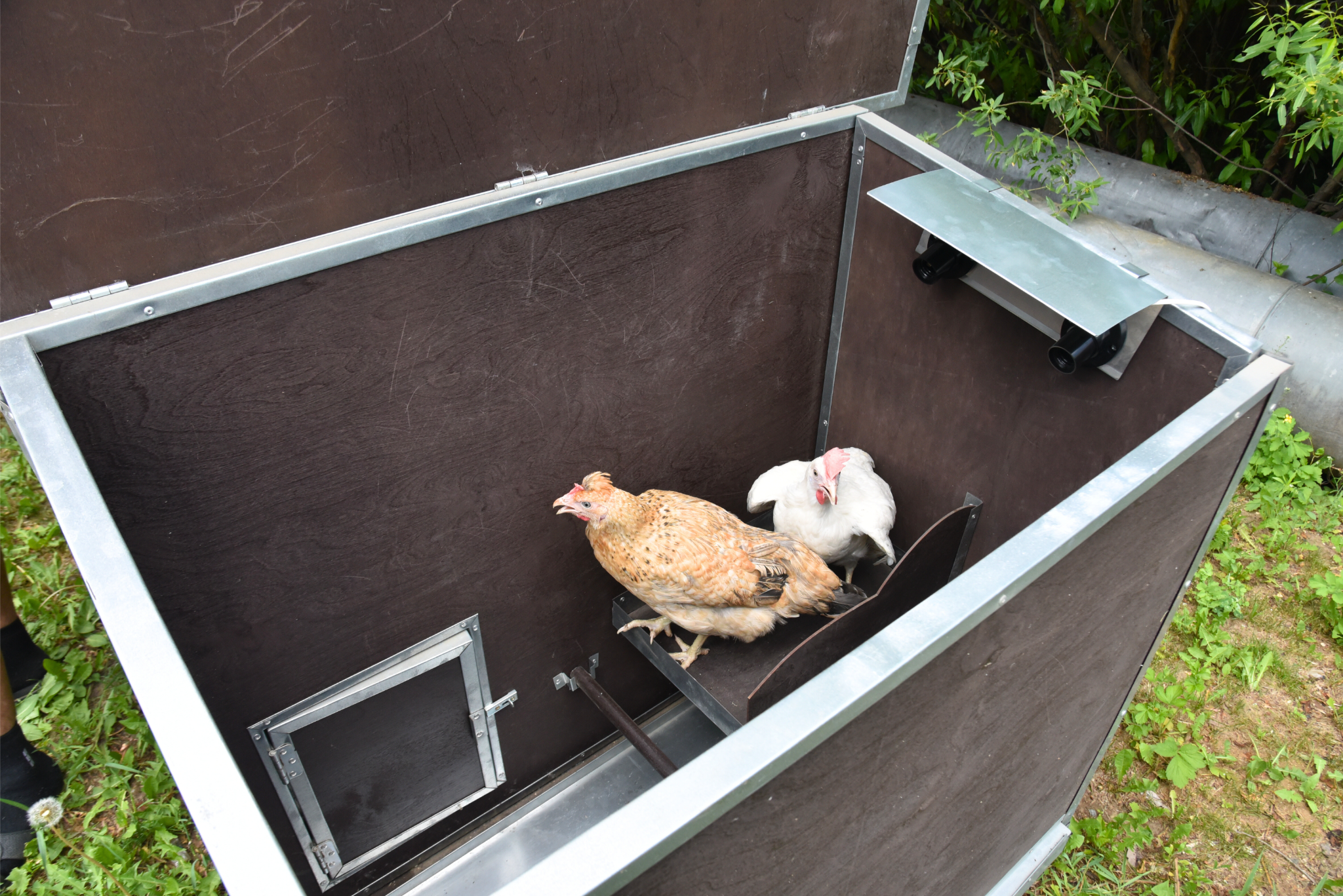 Утеплённый домик с выгулом "Лужайка-1". Фото 15