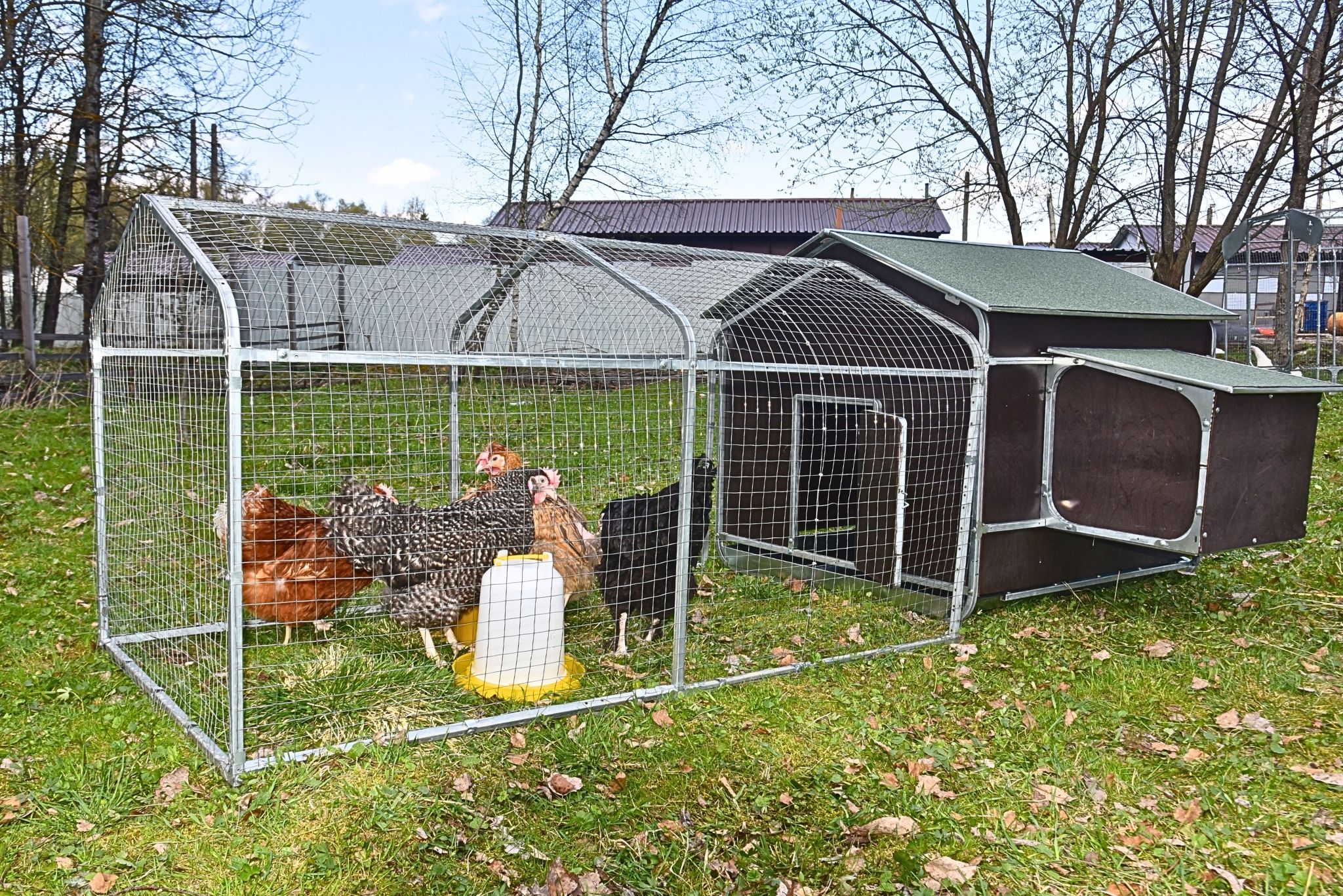 Выгул для курятника "Фаворит" на 8-10 кур. Фото 17