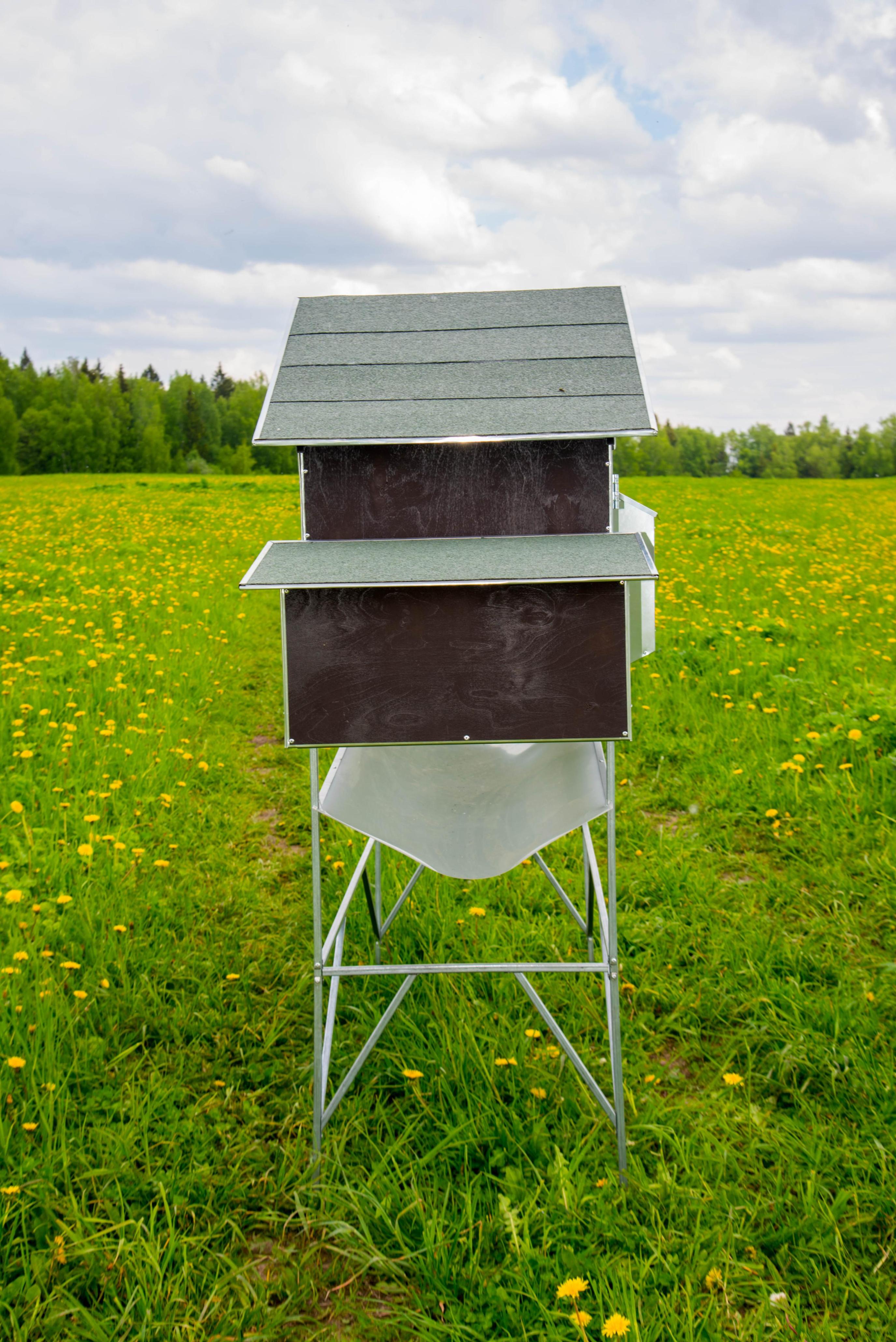 Уличный домик для кроликов "Фаворит" КР2-М-М. Фото 5