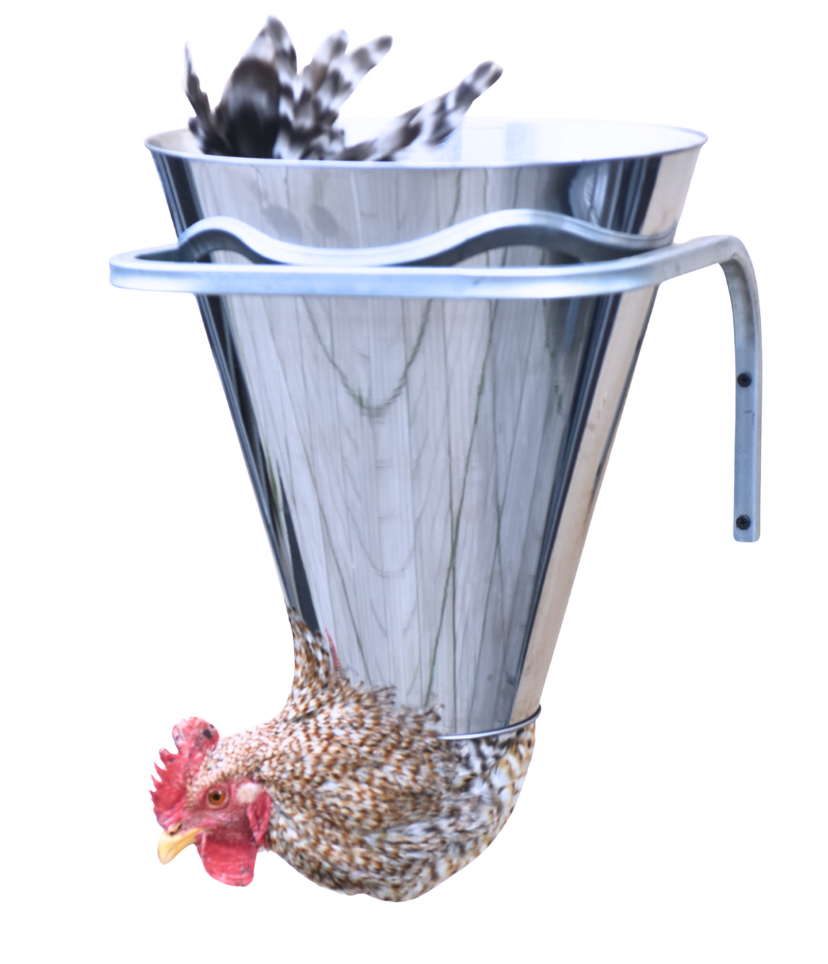 Конус для убоя  "М" с кронштейном крепления - (D-85/230; Н-280). Фото 19