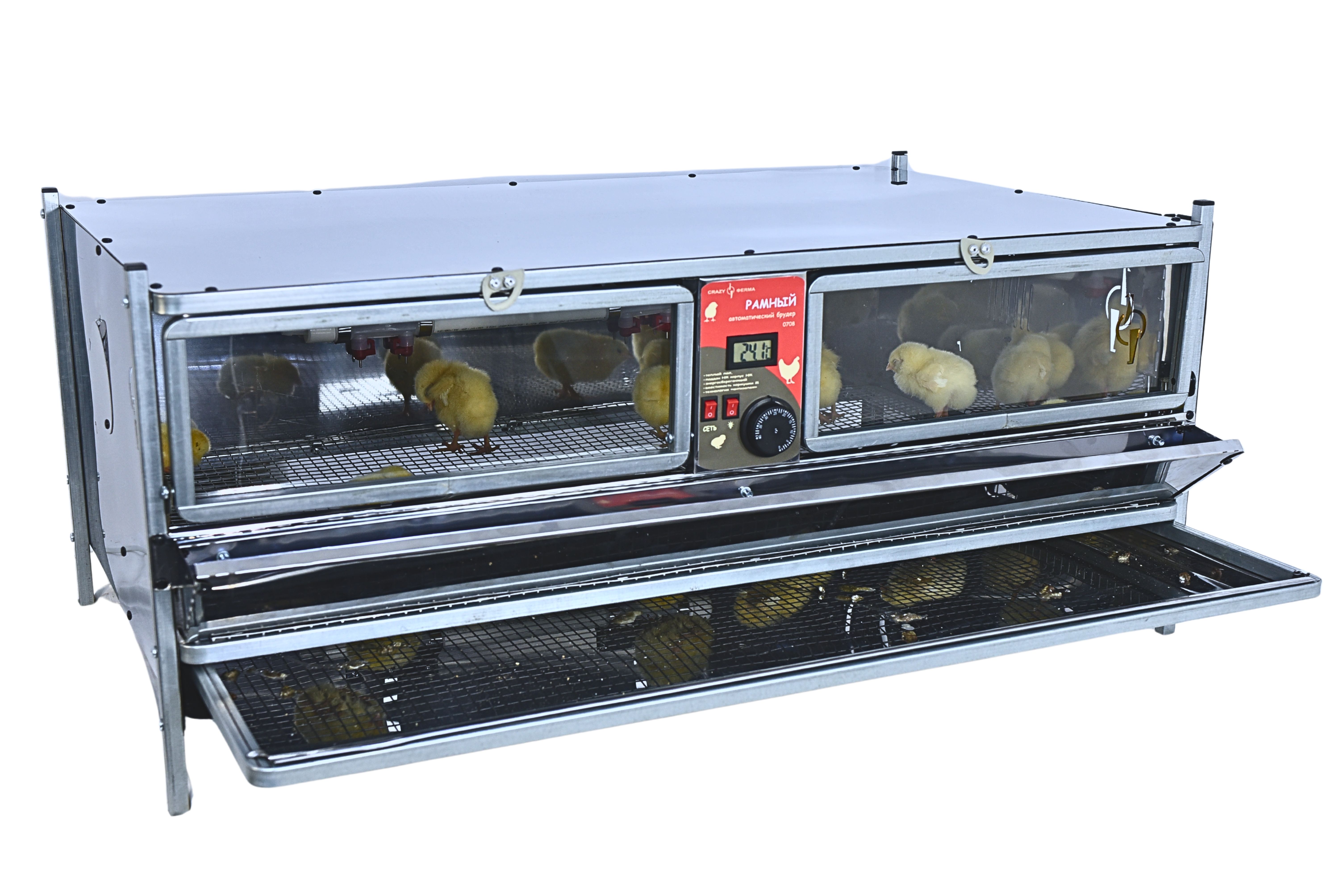 Рамный автоматический брудер 0708 Премиум. Фото 20