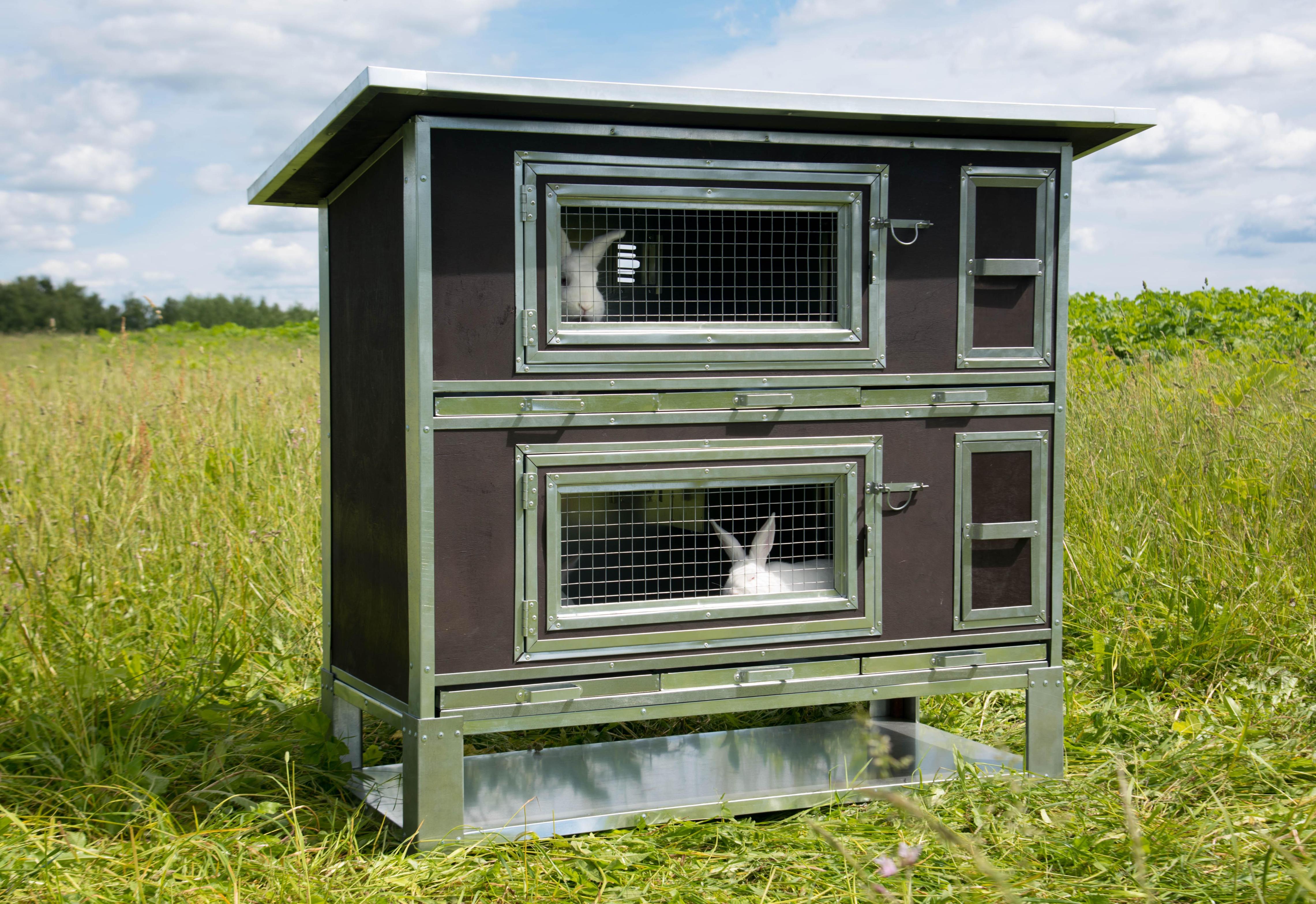 Утепленный отапливаемый крольчатник "Бестселлер" О-12. Фото 9