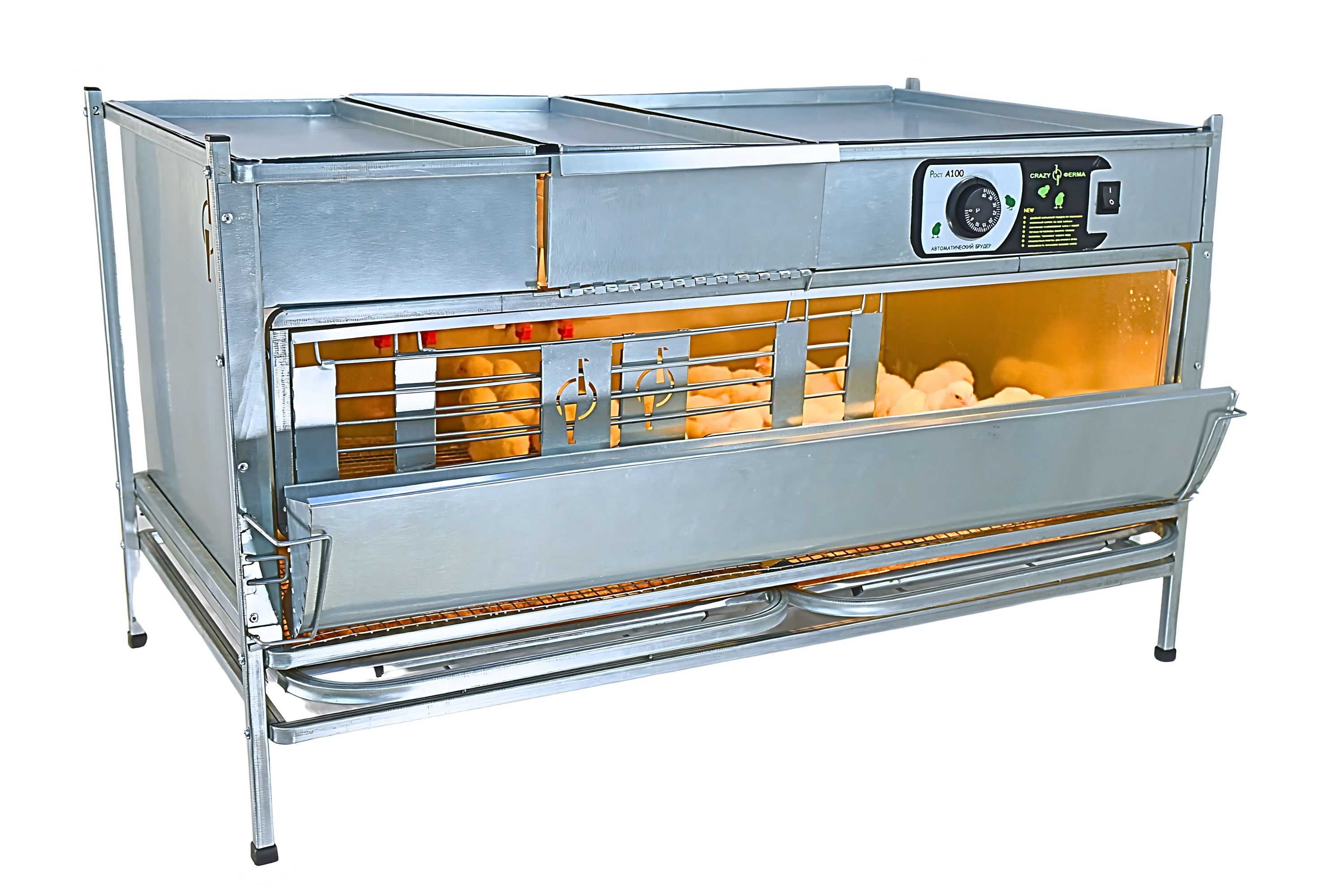 Брудер для цыплят автоматический "Рост А100". Фото 8