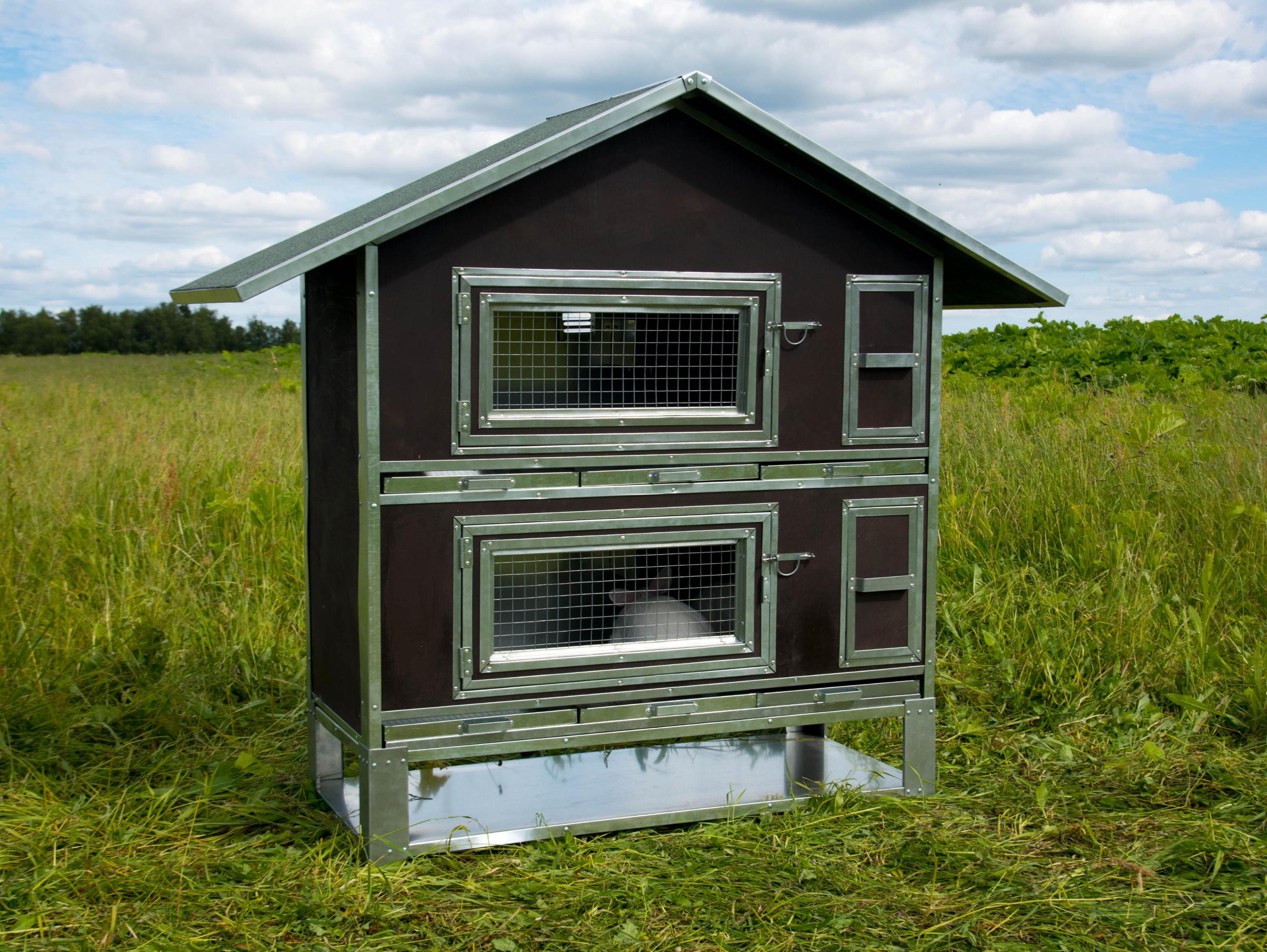 Утепленный отапливаемый крольчатник "Бестселлер" О-22. Фото 2