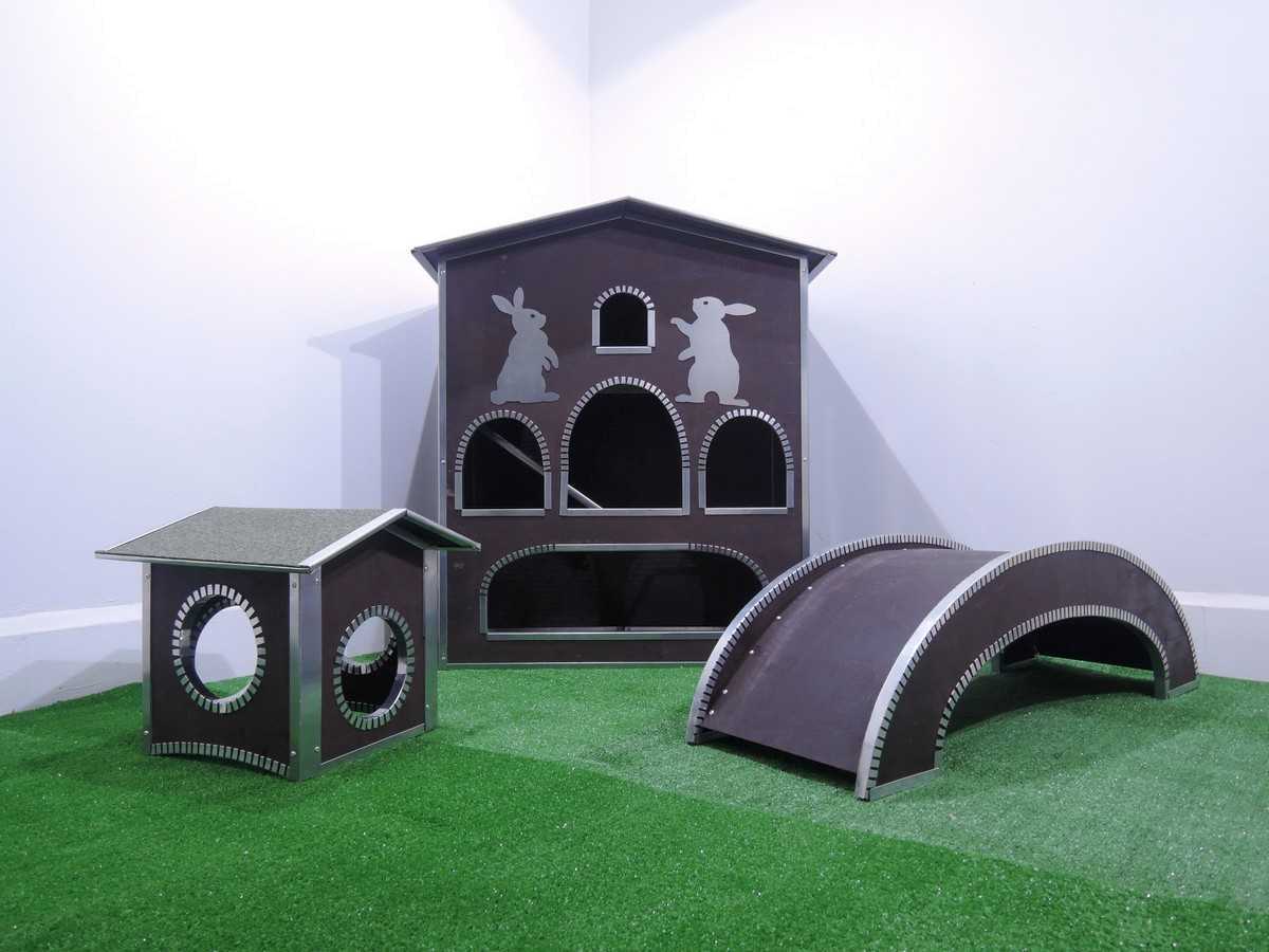 Лазелка для декоративных кроликов "Замок". Фото 3