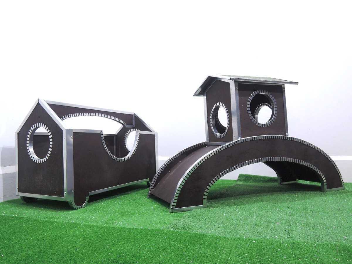 Комплект лазелок для декоративных кроликов из 4-х предметов. Фото 5